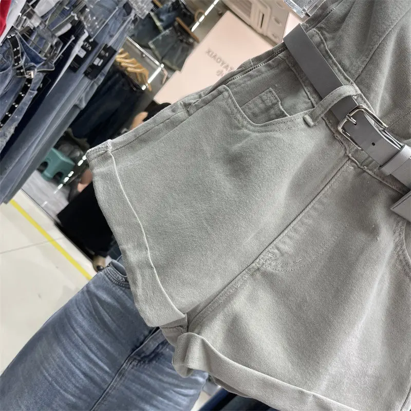 One Shoulder Denim Jumpsuit Women Playsuits Sleeveless Off Shoulder Rompers Hot Girl Outfits for Summer 2025