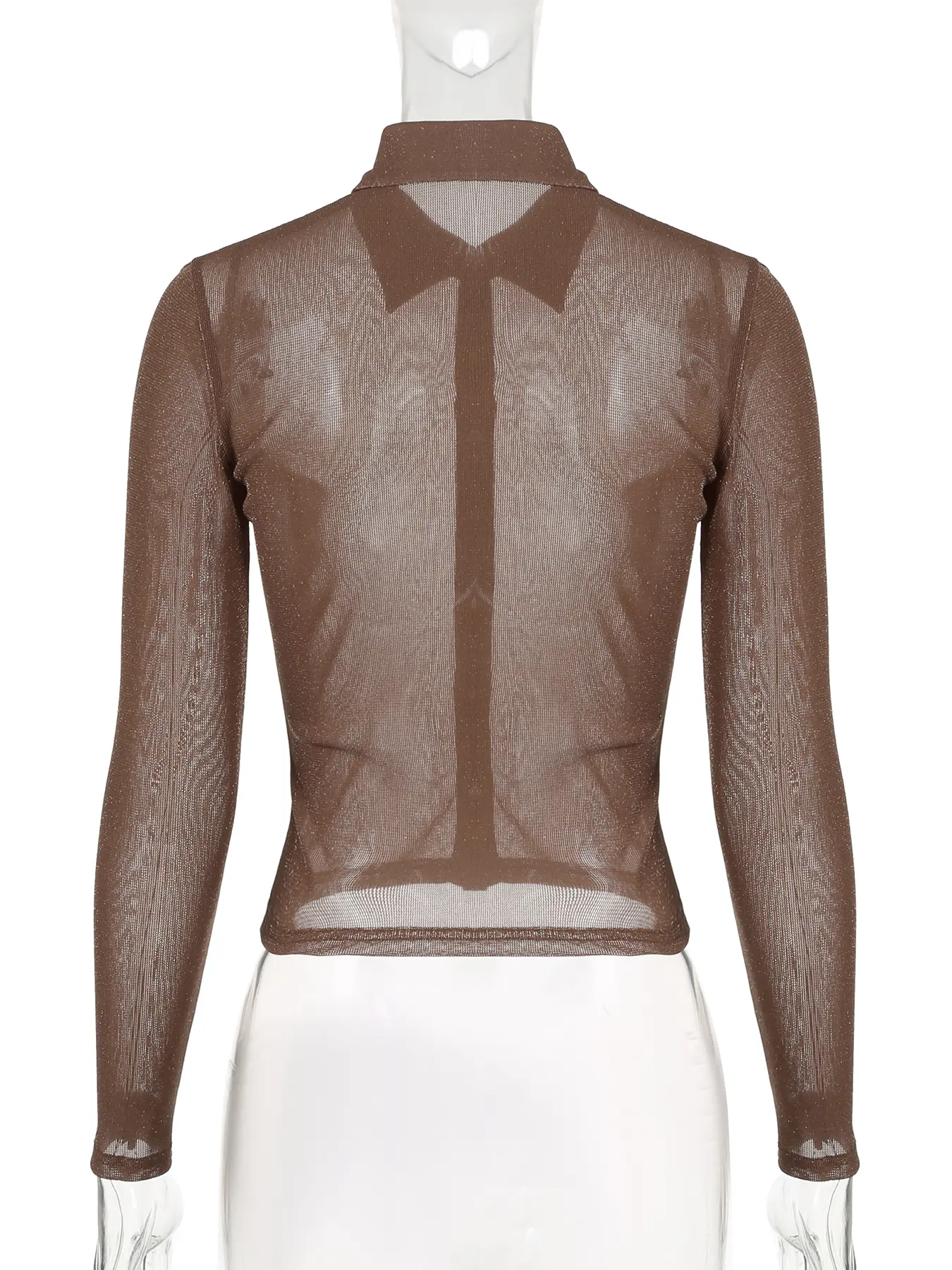 Rockmoer Vintage Shiny Silk Blouse Fashion Elegant Long Sleeve Women Shirts Autumn Solid Button Up Tops Ladies Casual Cardigans