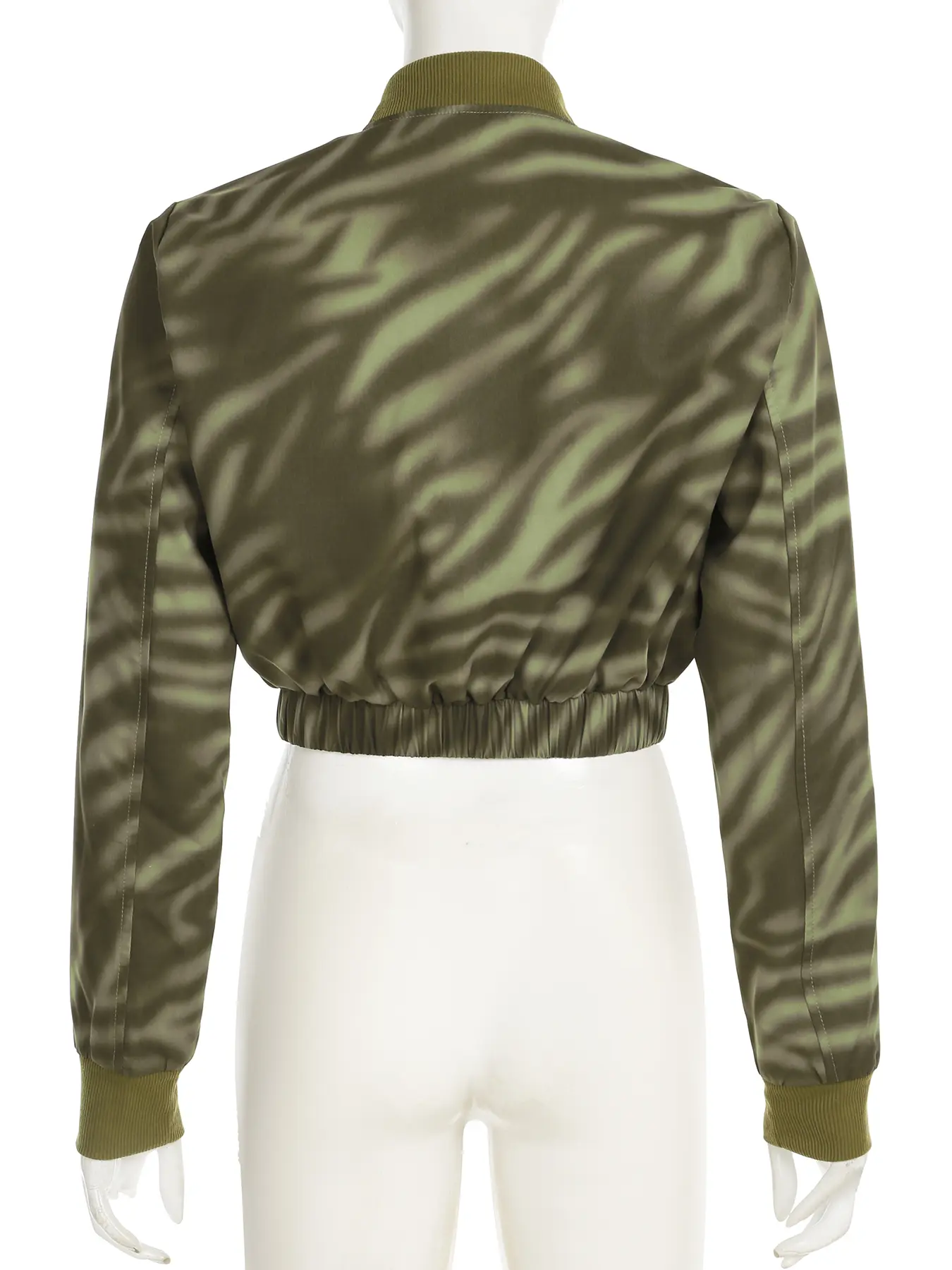 Rockmore Camouflage Print Cargo Jackets Women Streetwear Top Aesthetic 2000s Clothes Casual Vintage Winter Coats Female Coquette