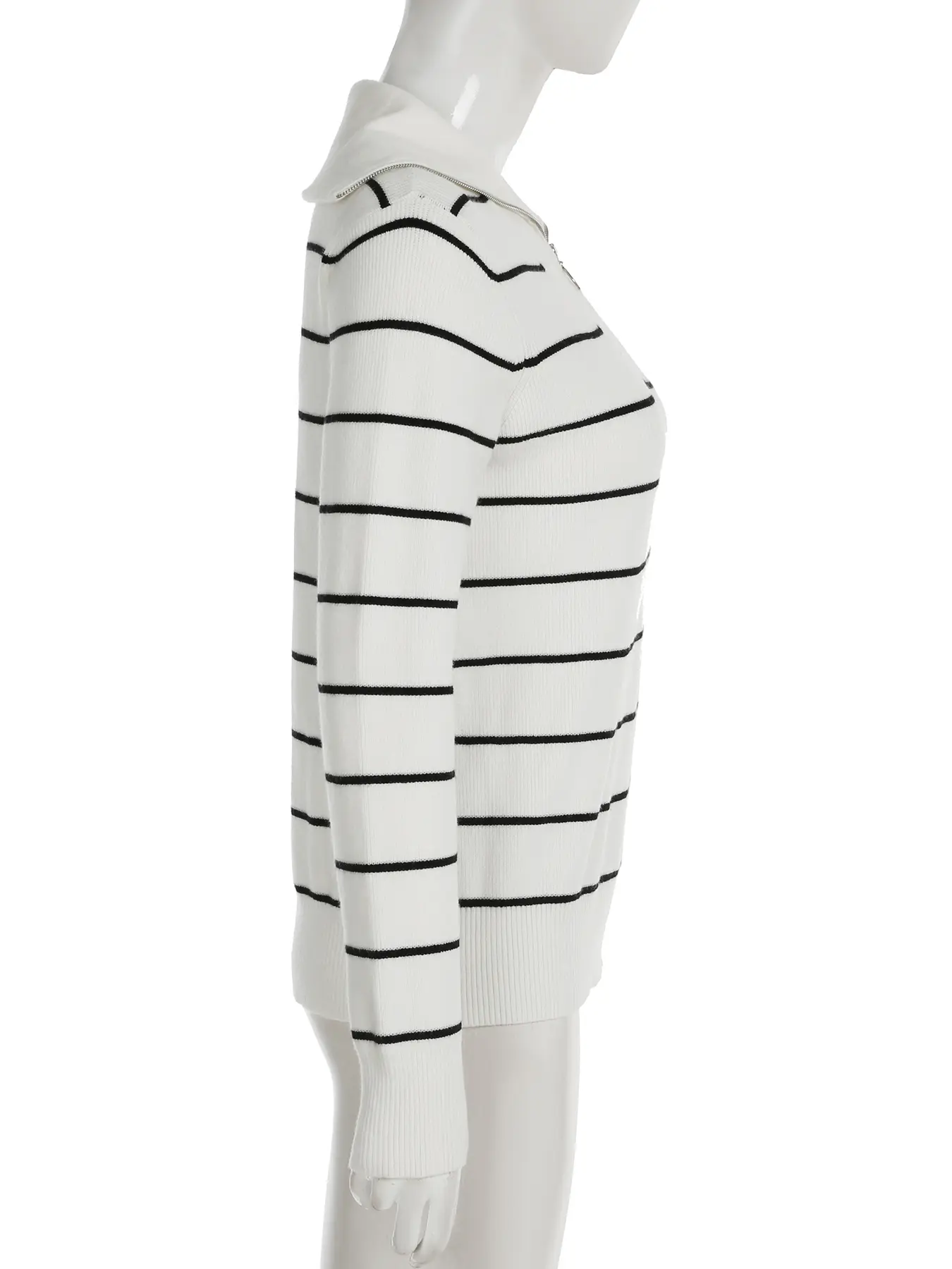 Rockmore Y2k Hooded Striped Sweater Casual Daily Loose Long Sleeve Tops Harajuku Women's Pullovers Fashion Autumn Winter Clothes
