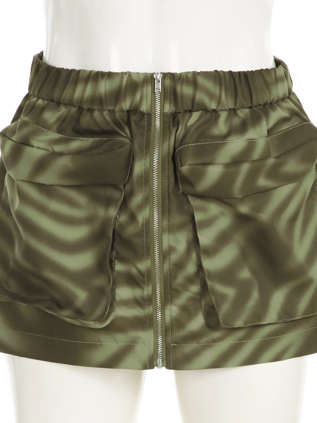 Rockmore Fashion Camouflage Mini Cargo Skirts Aesthetic 2000s Y2k Clothes Streetwear Harajuku Low Waist Skirt for Women Coquette