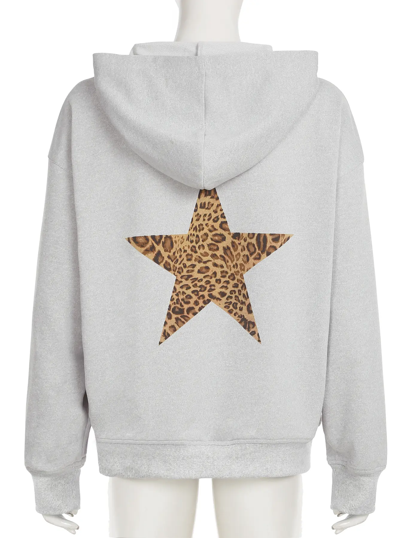 Rockmore Women's Hoodies Printed Sweatshirt Y2K Aesthetic Casual Loose Pullovers Chic Streetwear Long Sleeve Top Autumn Clothing