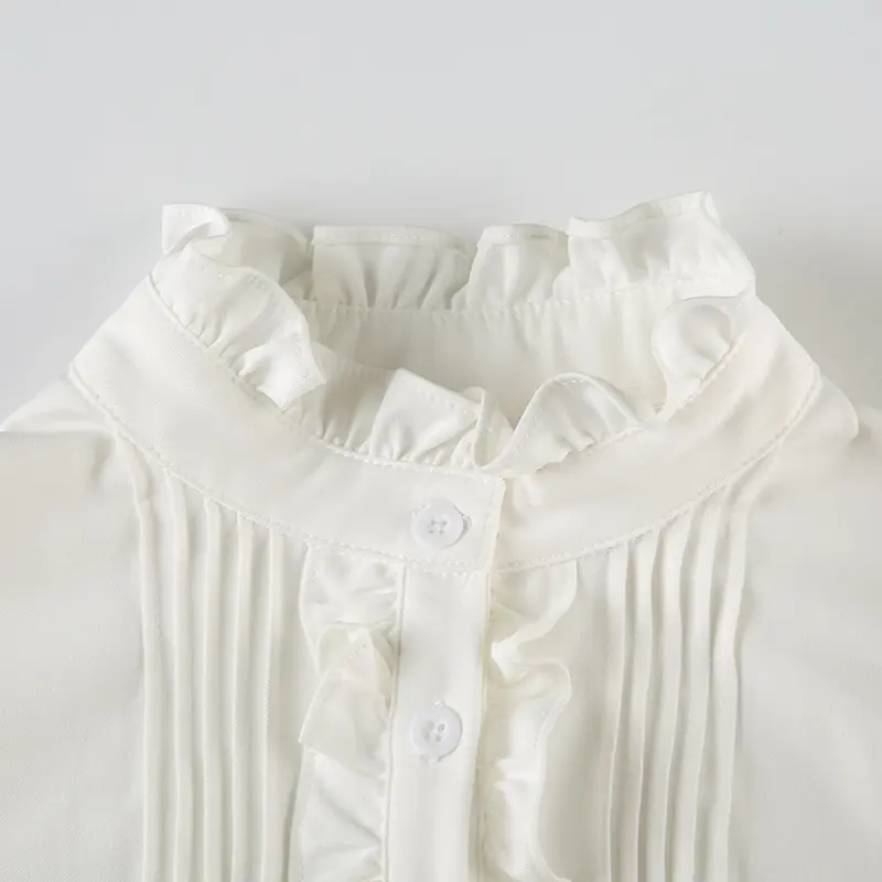 Rockmoer White Slim Blouse Women Buttons Shirts Elegant Fashion Summer Turn Down Collar Short Sleeve Casual Crop Tops y2k query