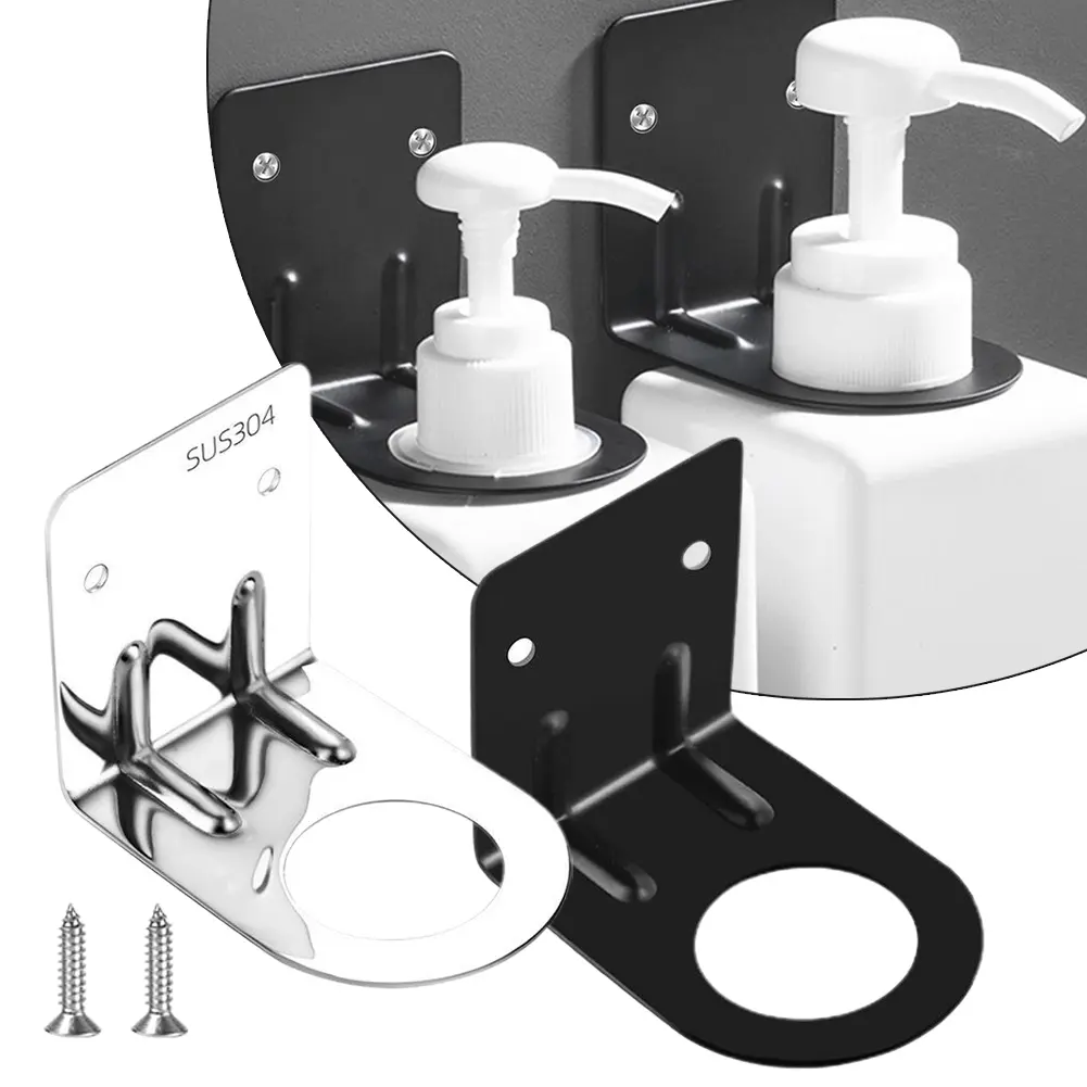 Gel Organizer Bottle Holder Wide Scenario Convenient To Use Easy To Use Soap Shower Stainless Steel And Reusable