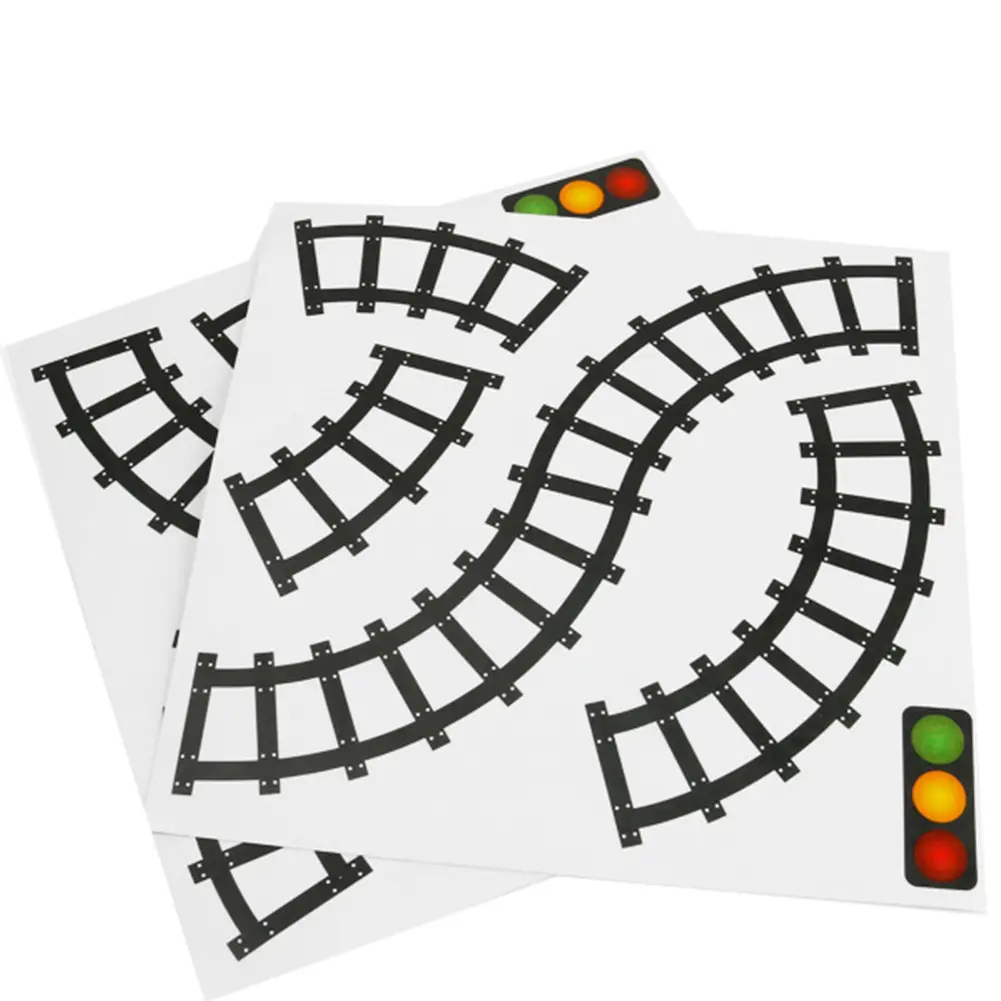 Duct Tape Toy Track Sticker Parking Scene Pattern Railway Removable Roll Car Road Set 18-25g 5cm Bend Corners DIY