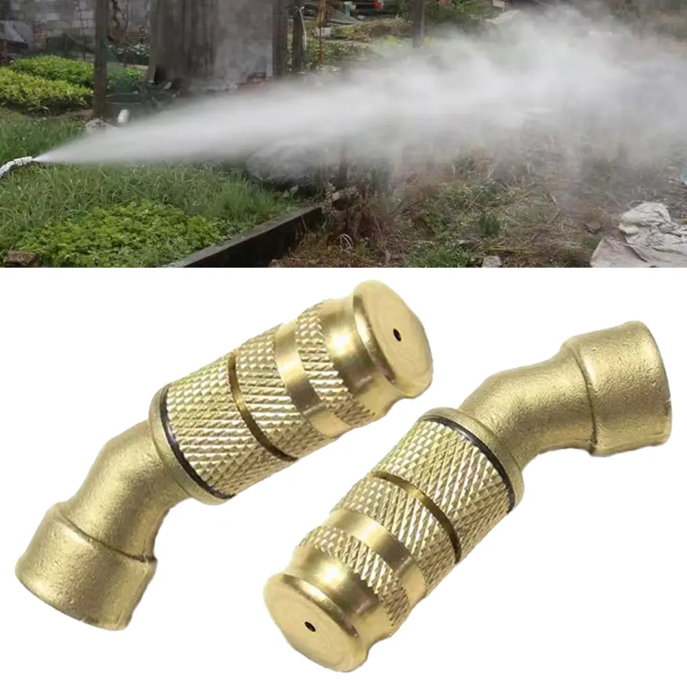 Brass Atomizer For Plants Sprayer Distance Nozzle Brass Atomizer Nozzle Detachable Components Outdoor Gardening