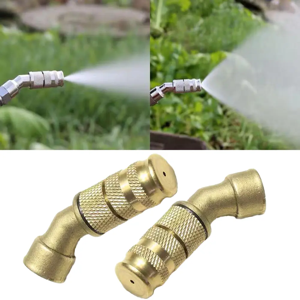 Brass Atomizer For Plants Sprayer Distance Nozzle Brass Atomizer Nozzle Detachable Components Outdoor Gardening