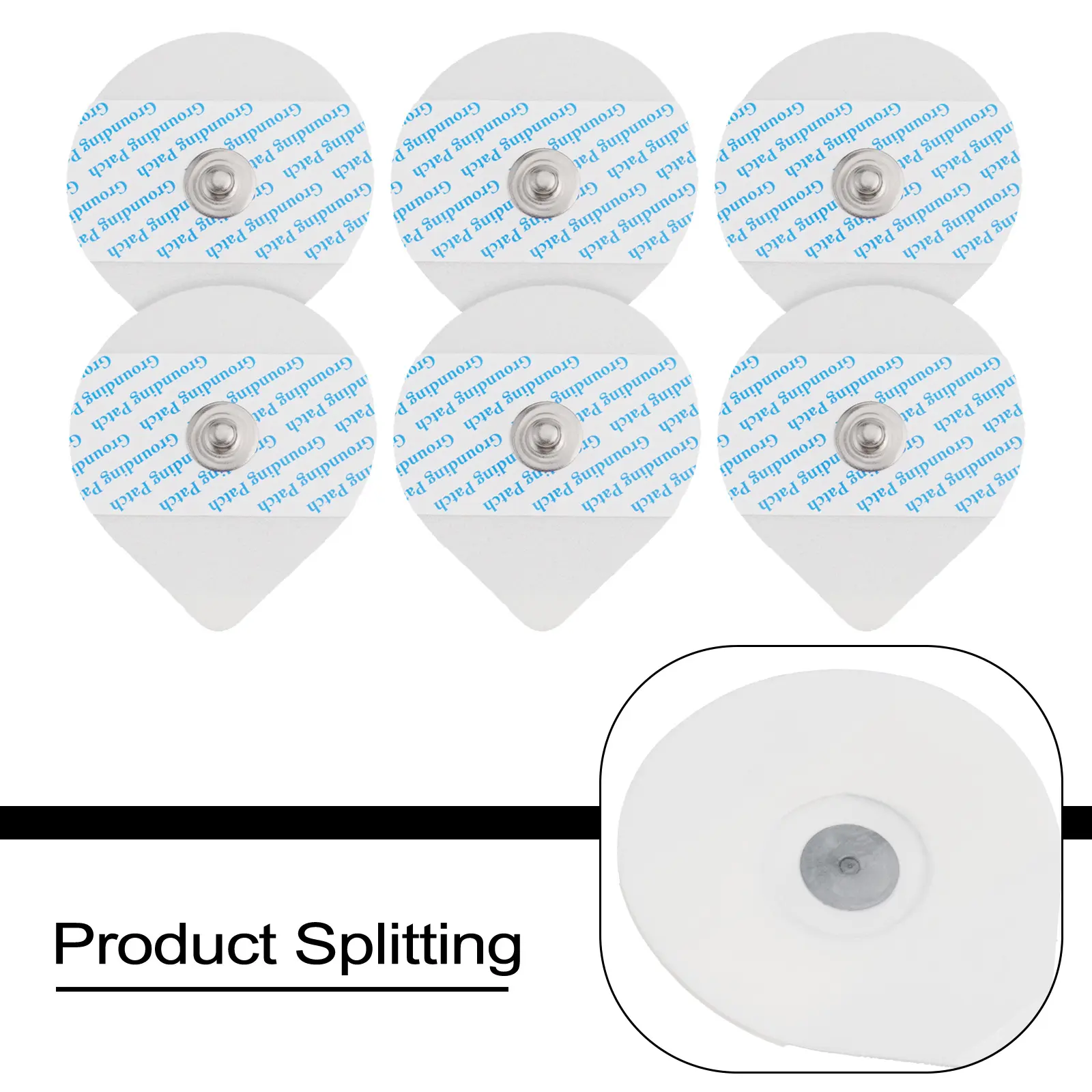 Copper Wire Based For grounding Patches A Set of 30 Reusable Sticky Gel Pads Designed for Optimal Safety in Indoor Environments