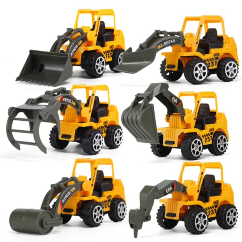 Engineering Truck Model Diecast Construction 6 Pcs/Set Vehicle For Children High Quality Sell Well Hot Hot Sale