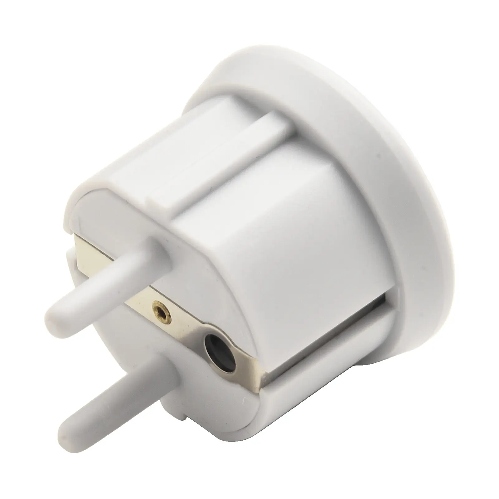 Compact Grounding Solution Grounding Socket Personal Use Home Office 5cm White Long-lasting Grounding Socket Performance