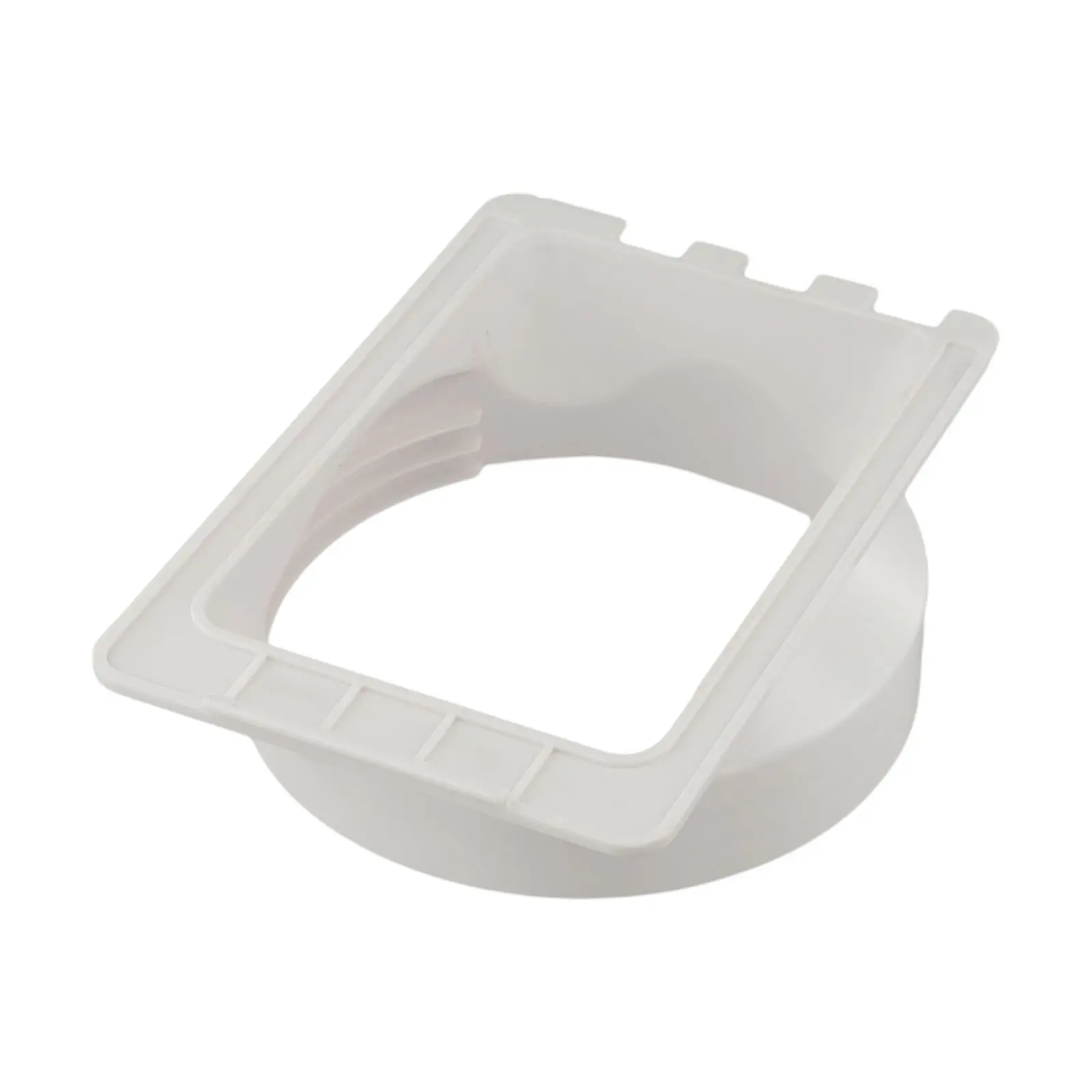 197*130*150mm Duct Adapter Connector Exhaust Pipe Mobile Air Conditioner Duct Adapter ABS Material Gray Brand New
