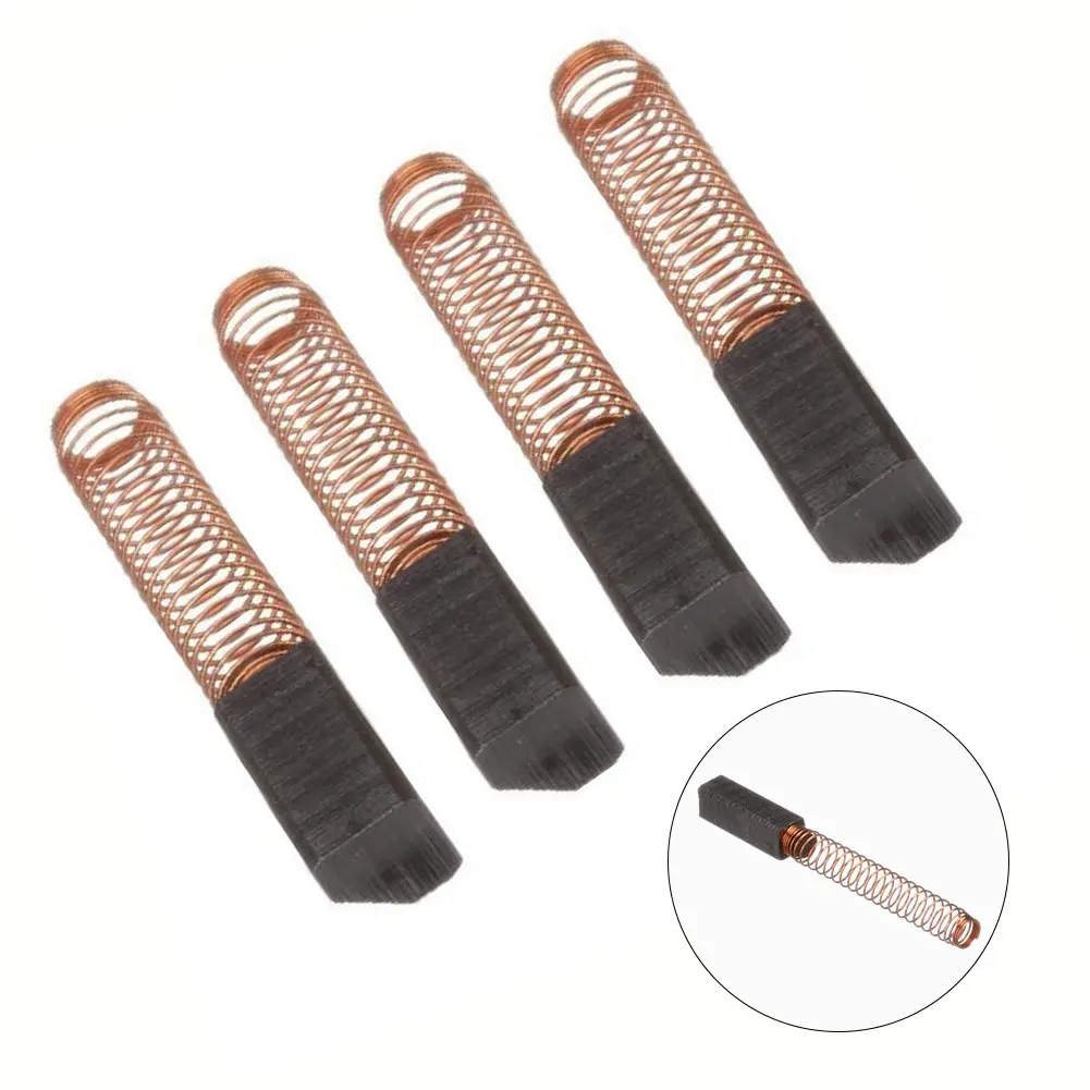 6*6*25mm Countertop Mixers Carbon Brushes Efficient Mixing Essential Mixer Parts High Quality Material Kitchen Appliance Repair