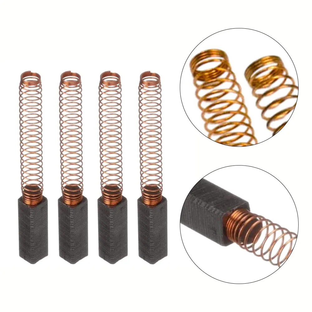 6*6*25mm Countertop Mixers Carbon Brushes Efficient Mixing Essential Mixer Parts High Quality Material Kitchen Appliance Repair