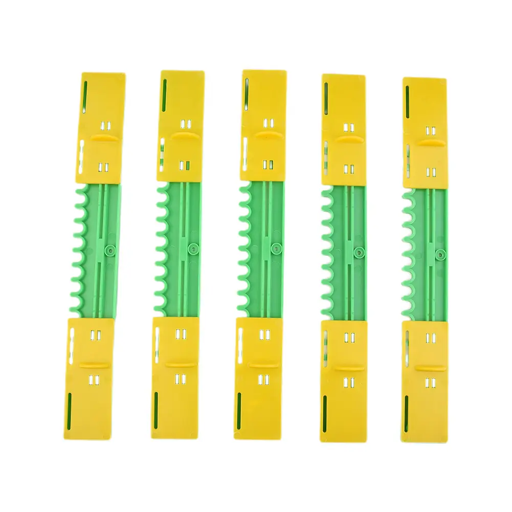 Set of 5 Plastic Beehive Door Entrance Discs for Nest Gate Bee Control Tool to Manage Hive Access and Prevent Escape