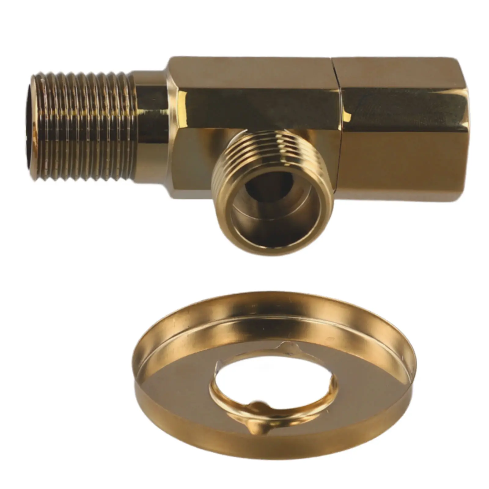 High Quality Brand New Valve Valve Water Easy Installation Handle Angle Stop Valve Water Pipe Thread Thickening Angle Valve