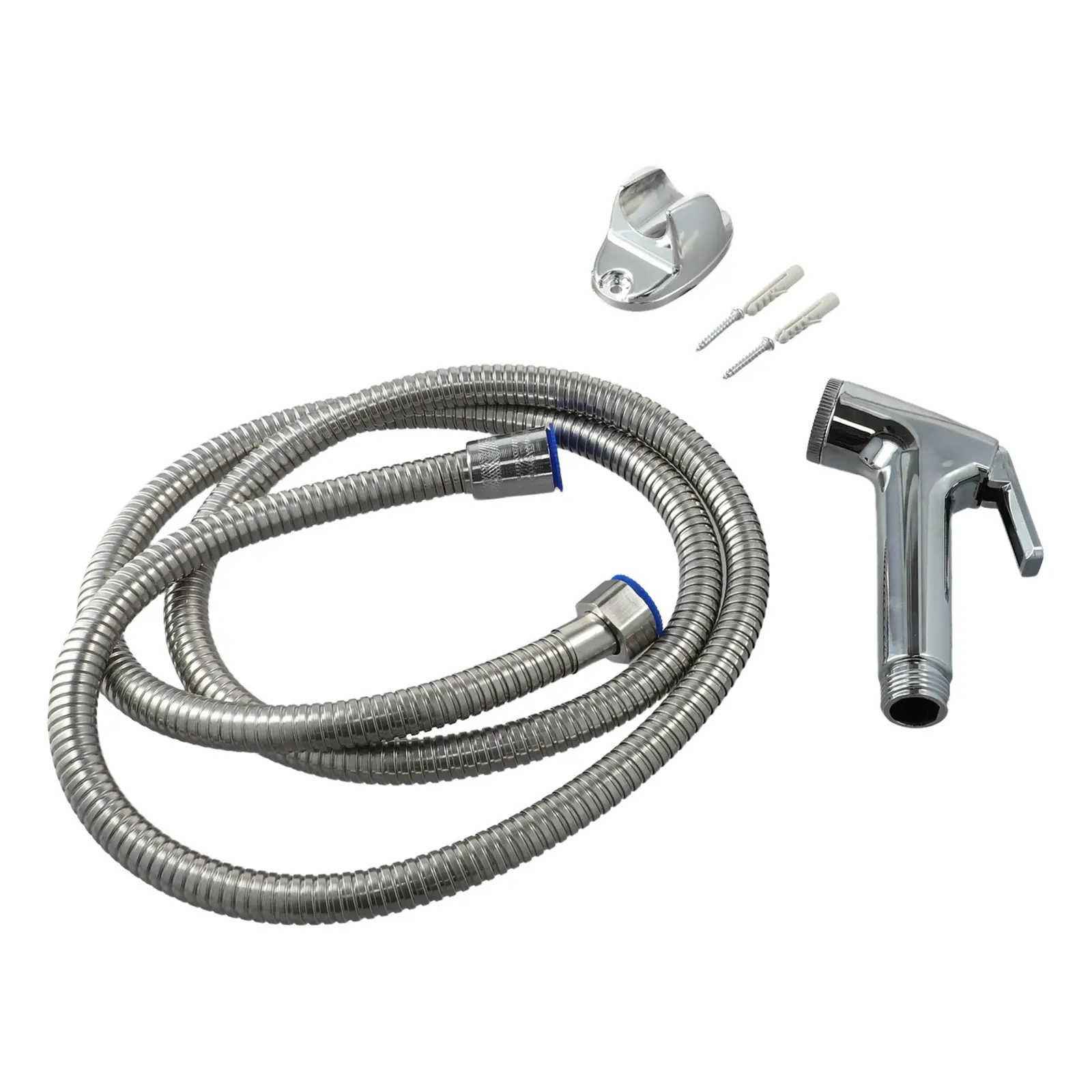 Head Shower Head Sprinkler 0.05-1.0Mpa 3 in 1 Bidet Bracket Set Shower Silver Sprayer Stainless Steel Supplies