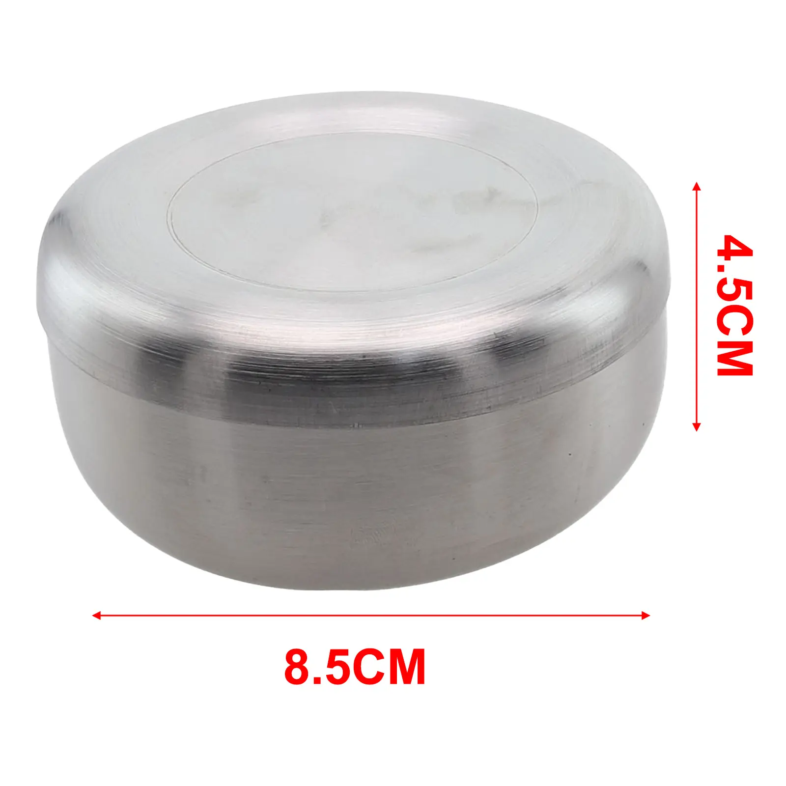 Stainless Steel Bowl Korean Big Cooked Rice Bowl With Cover Single Layer Steamed Rice Bowl Child Anti-Scalding/fall Tableware