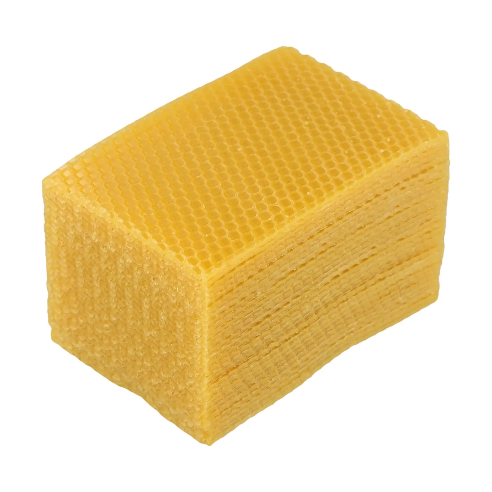30 Piece Beeswax Foundation Sheets Perfect for Beekeeping and DIY Candle Making Essential For Nesting Material