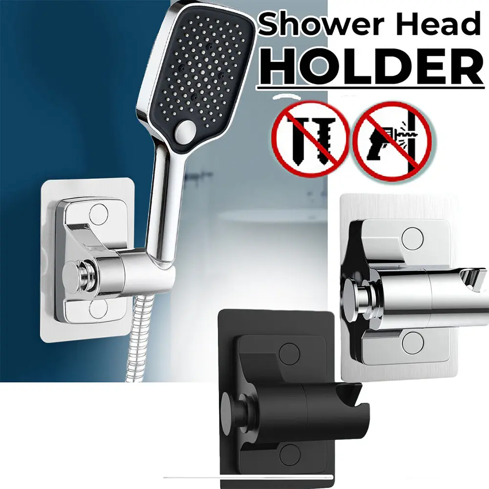 360 Degree Adjustable Shower Holder Bracket for Easy Installation on Wall Waterproof and Moisture Proof Design