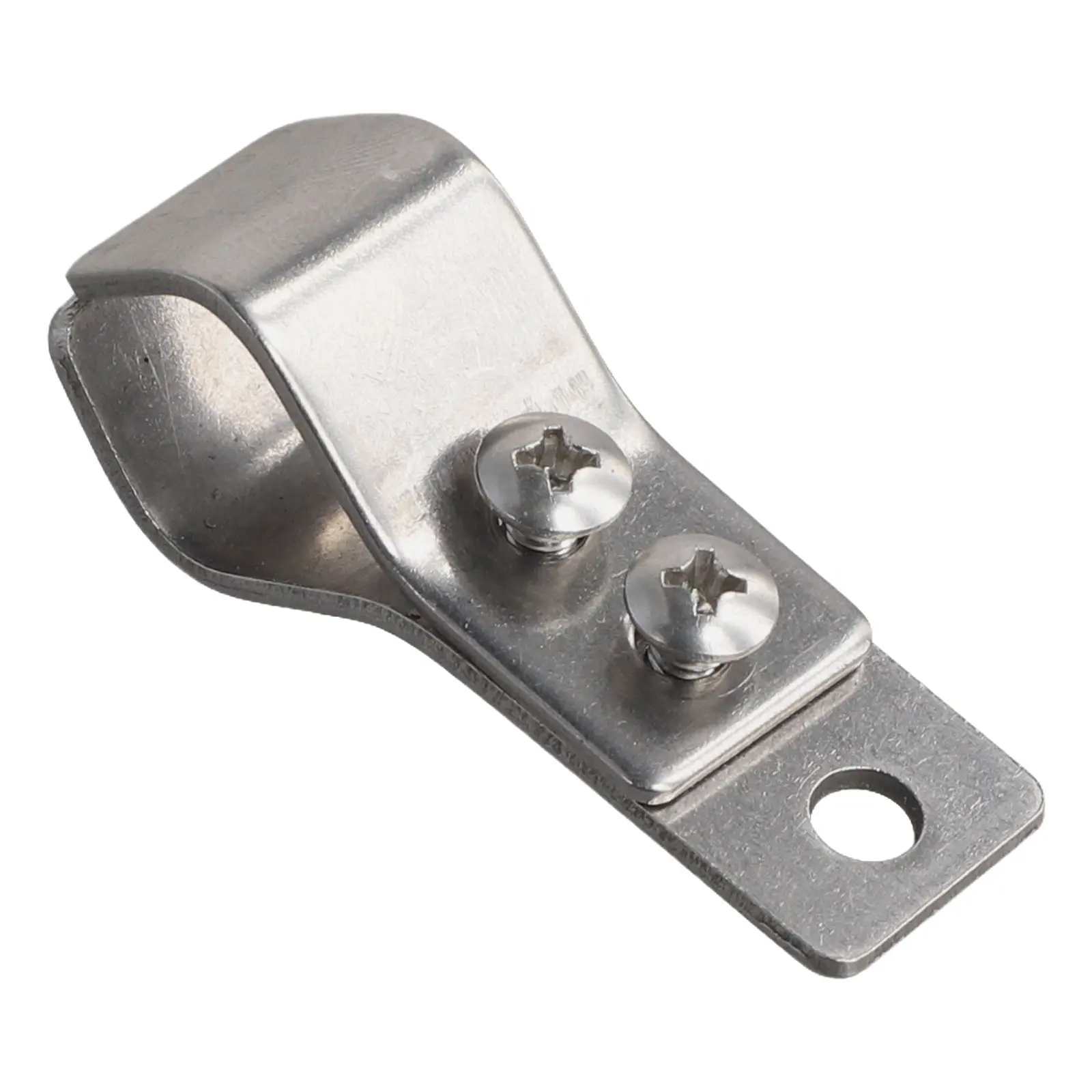 Easy Install Stainless Steel Clamps Mesh Heavy Duty Clamps 55*42*2mm Adjustable Pipe Clamps Long-lasting Durability