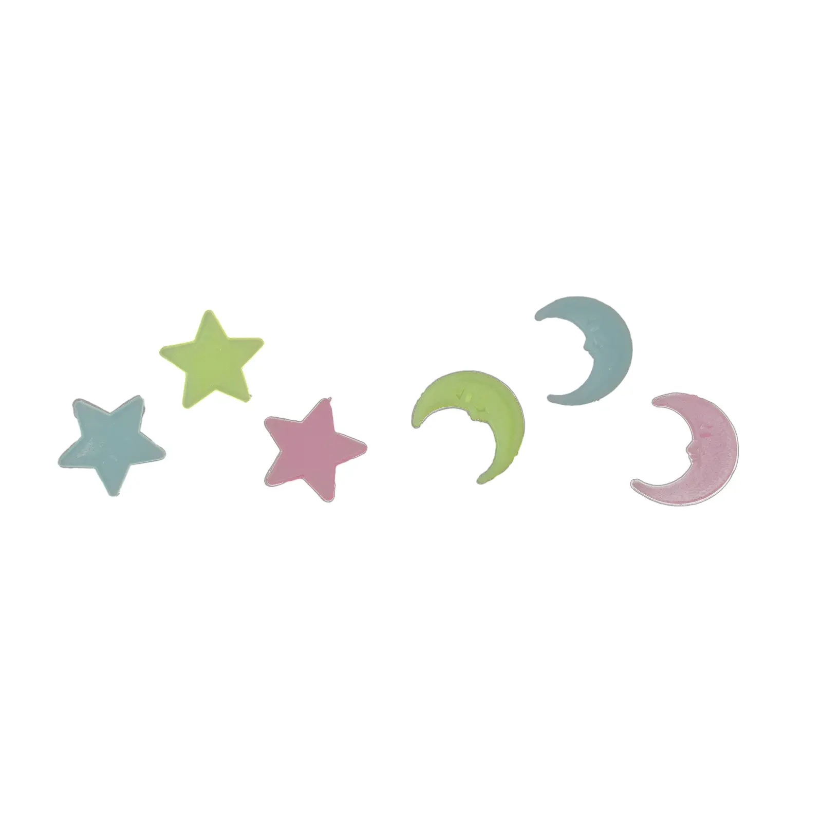 100PC Stickers Fun 100PCS Glow In The Dark 100Pcs Kids 100Pcs Pack Living Moon 100XPCS Wall Moons 100pcs Night