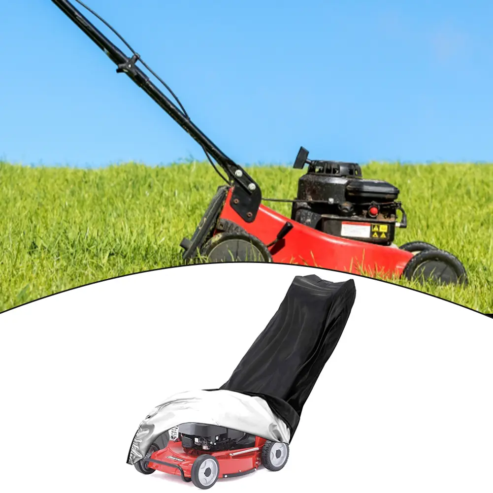 600D Oxford Cloth Waterproof And Dustproof Lawn Mower Cover 195*66*112cm Garden For Expedition Tool Accessories