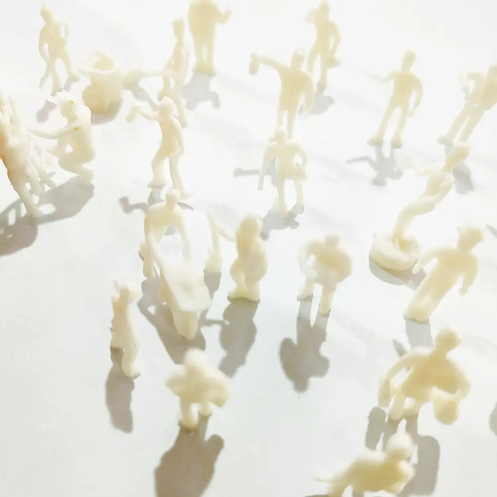27 Piece Model Train Workers Figures for HO OO Gauge Enhance Your Railway Diorama Layout with Realistic Details