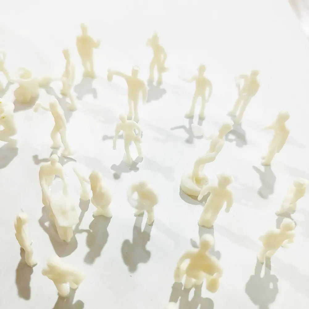 27 Piece Model Train Workers Figures for HO OO Gauge Enhance Your Railway Diorama Layout with Realistic Details