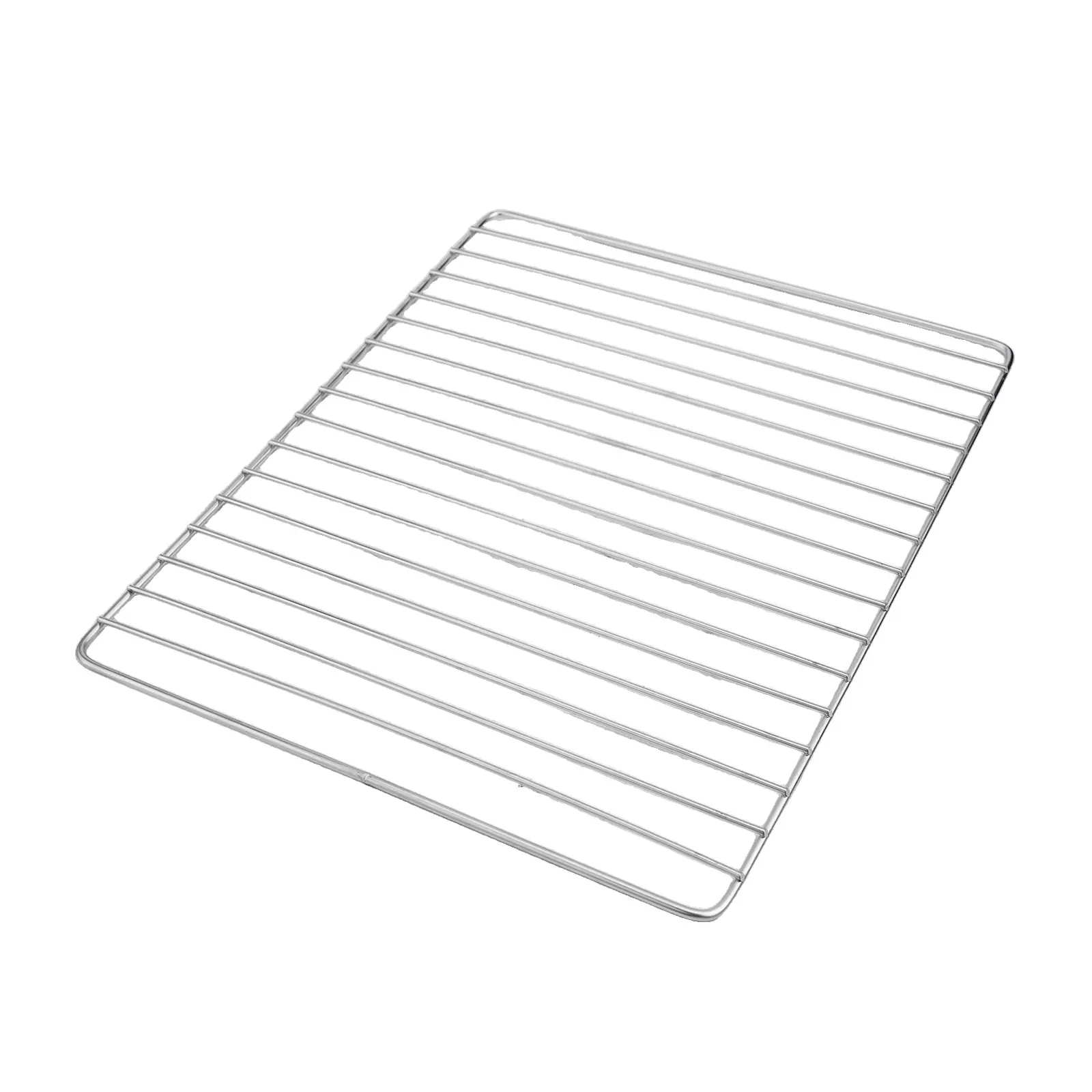 Outdoor Grill Mesh Stainless Steel Grill Mesh Camping Outdoor Picnic 30x45cm Easy To Clean Multi-purpose Design Rust Resistant