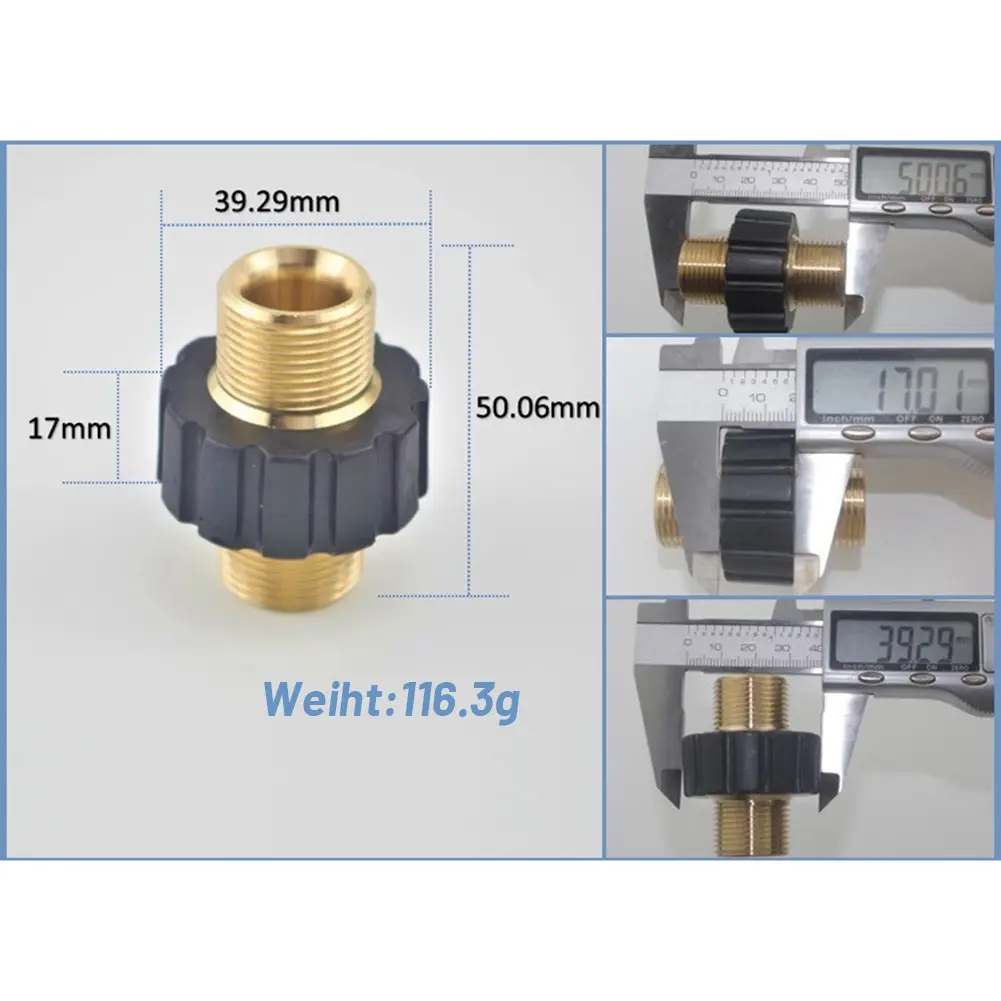 Outer Wire Butt Joint Adapters Replace Solid Brass Tool 14-Hole To 15-Hole Accessories High Pressure High Quality
