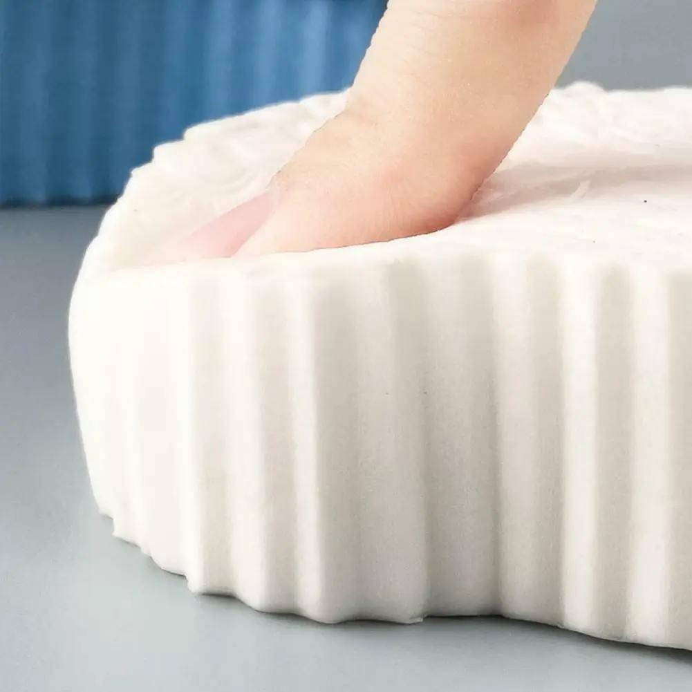 Bath Artifact Bath Sponge 13x7x3cm Cartoon Embossed Children\'s Household Tool Gentle Exfoliation More Comfortable