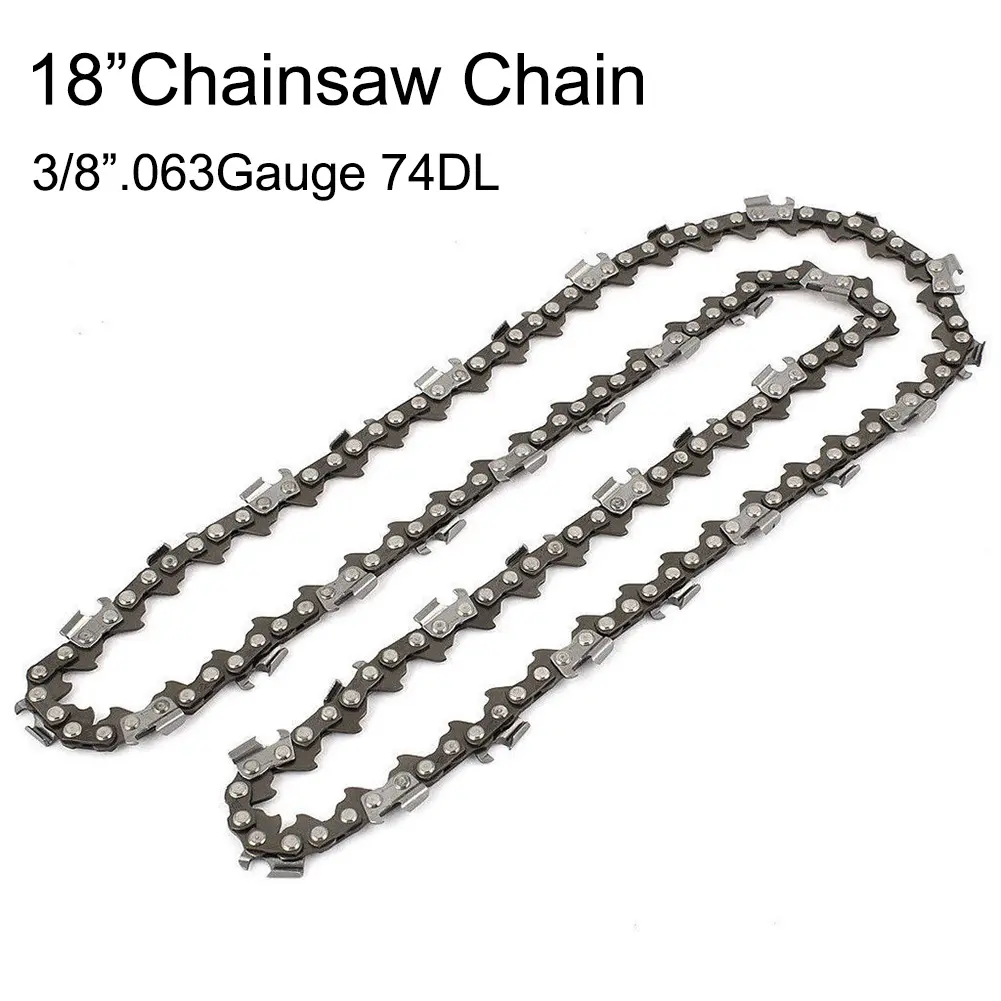 Chain Chainsaw 0.063 Chain Gauge 1.6mm Gauge MS260 MS261 MS270 MS271 MS280 Practical Replacement 18 Inch Bar Garden