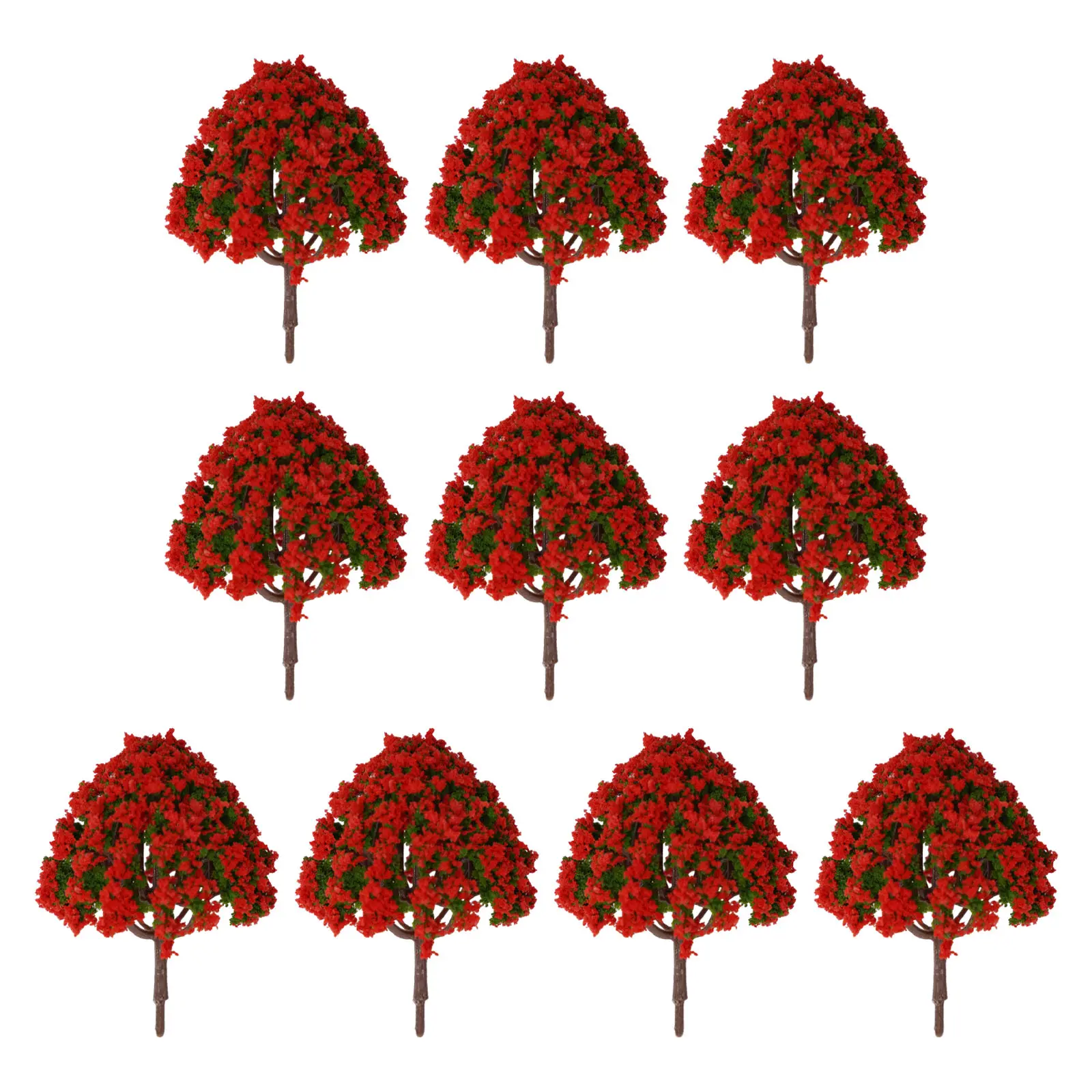 Artificial Model Trees Landscaping Scenery Train Landscape Layout Living Room Scale 1/150 Building Model Decoration