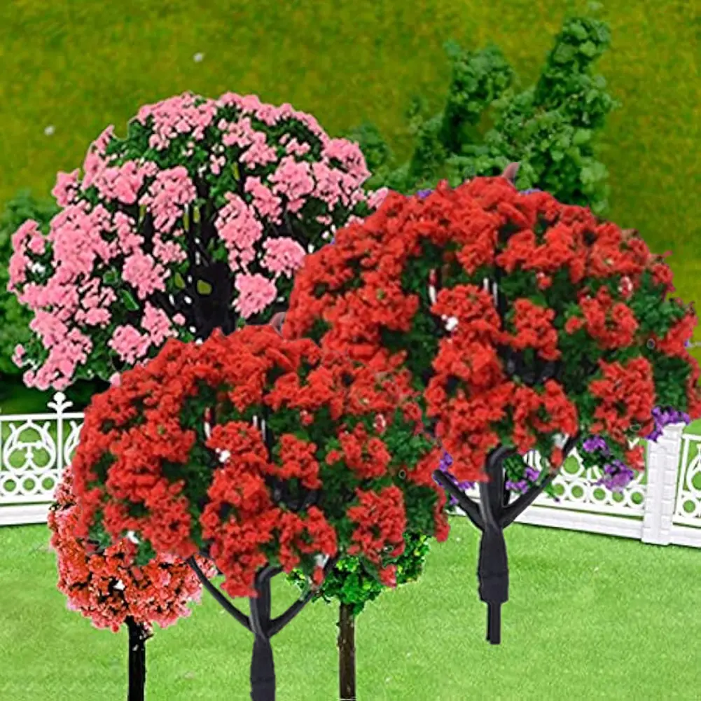 Artificial Model Trees Landscaping Scenery Train Landscape Layout Living Room Scale 1/150 Building Model Decoration