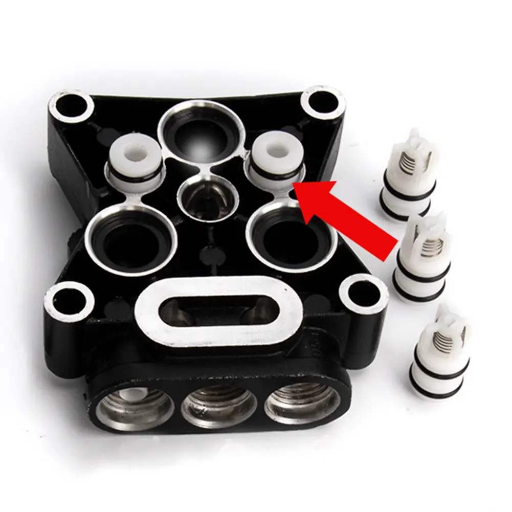 Repair Kit Pump Cleaning Head Machines Plastic Replacing Rubber Seal Triangular Easy To Install Four Corner Washer