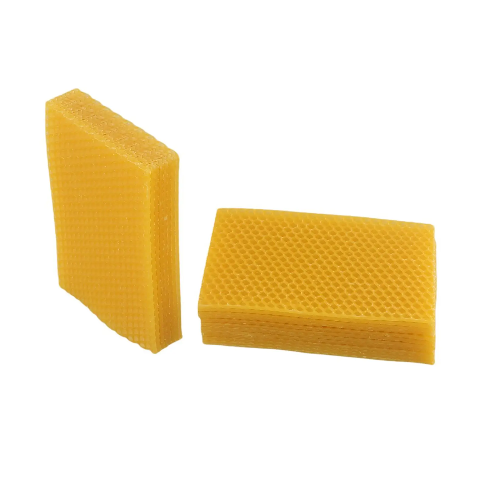 Bee Hive Wax Frames Beeswax Candle-making DIY Equipmentsweet Furniture-varnishing Golden-yellow Handicrafts 133