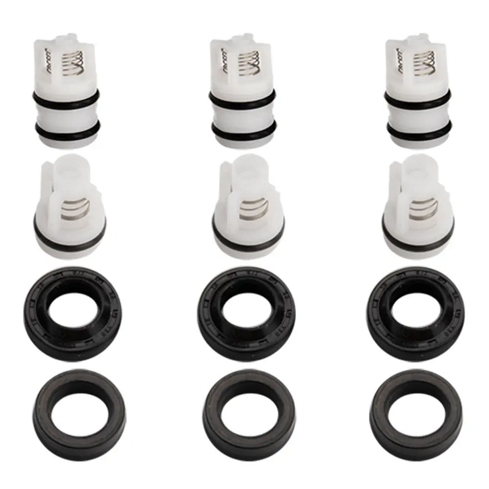 Repair Kit Pump Cleaning Head Machines Plastic Replacing Rubber Seal Triangular Easy To Install Four Corner Washer
