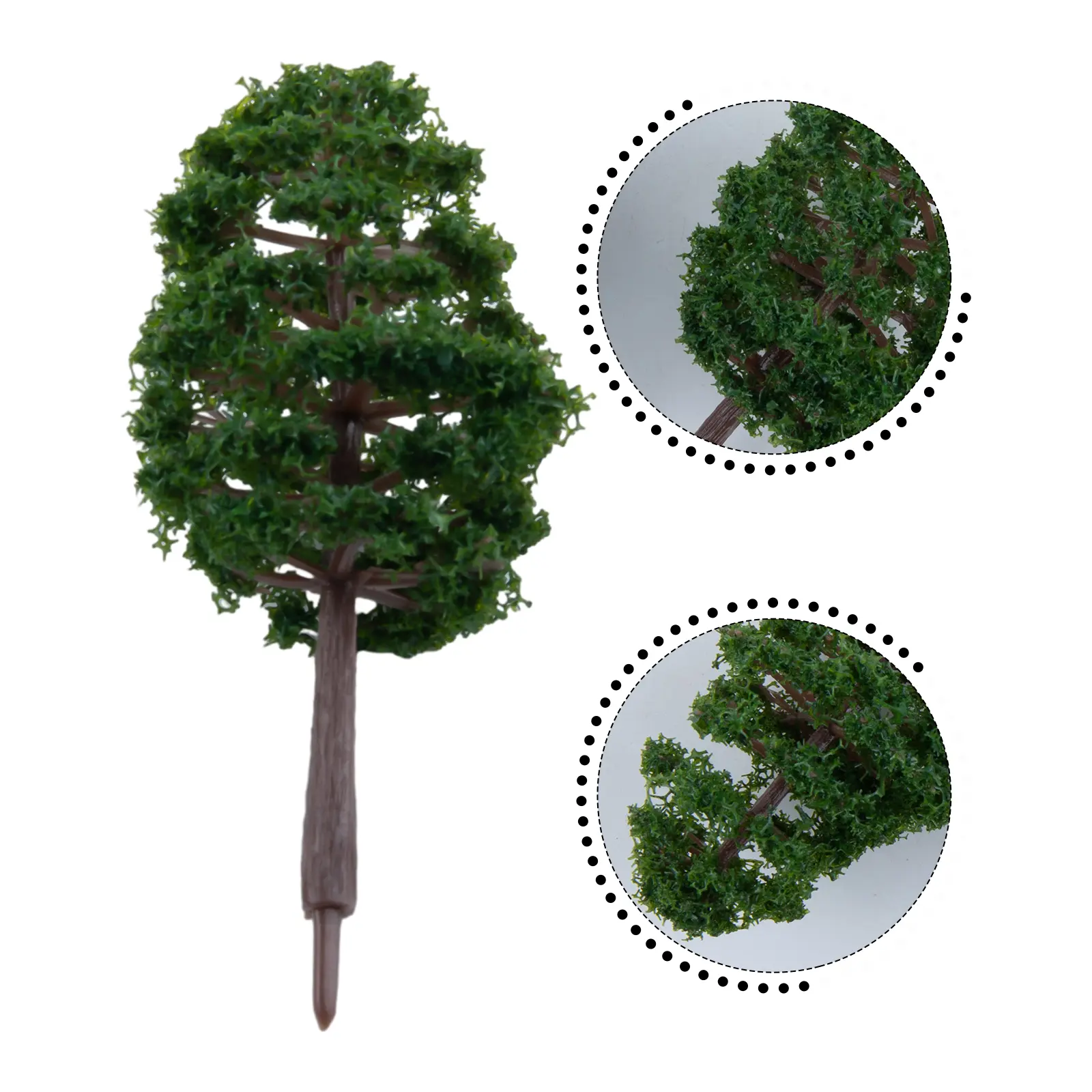 Fake Tree Model Trees Yard Landscape Layout Scale Miniature Plastic Railway Scenery Street Supplies Accessories