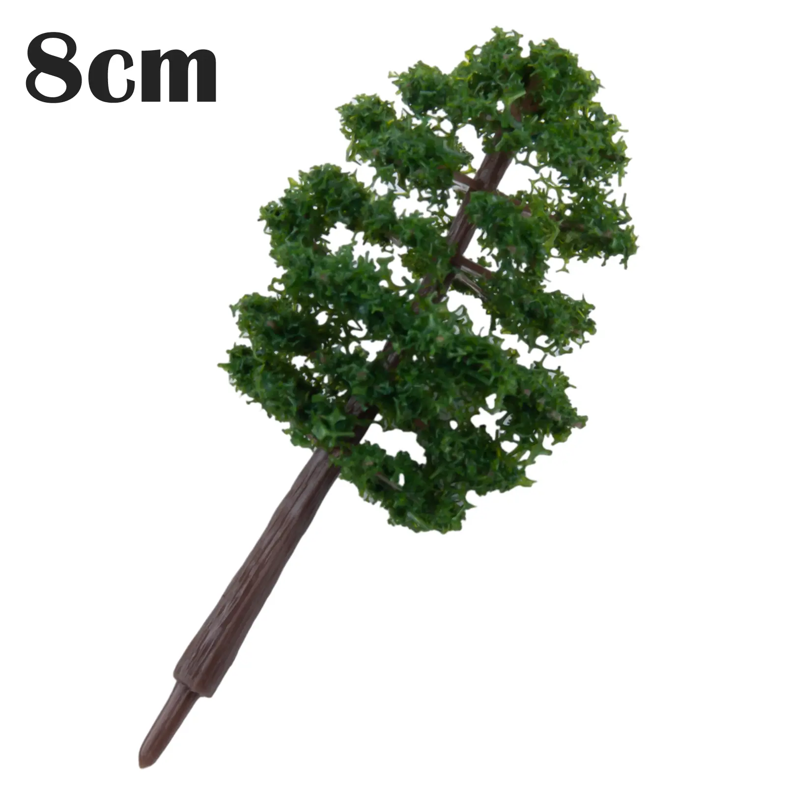 20Pcs Model Trees 8CM Small Tree Ornaments Landscape Decor Train Layout Accessories DIY Decorations Landscape Design Fake Tree