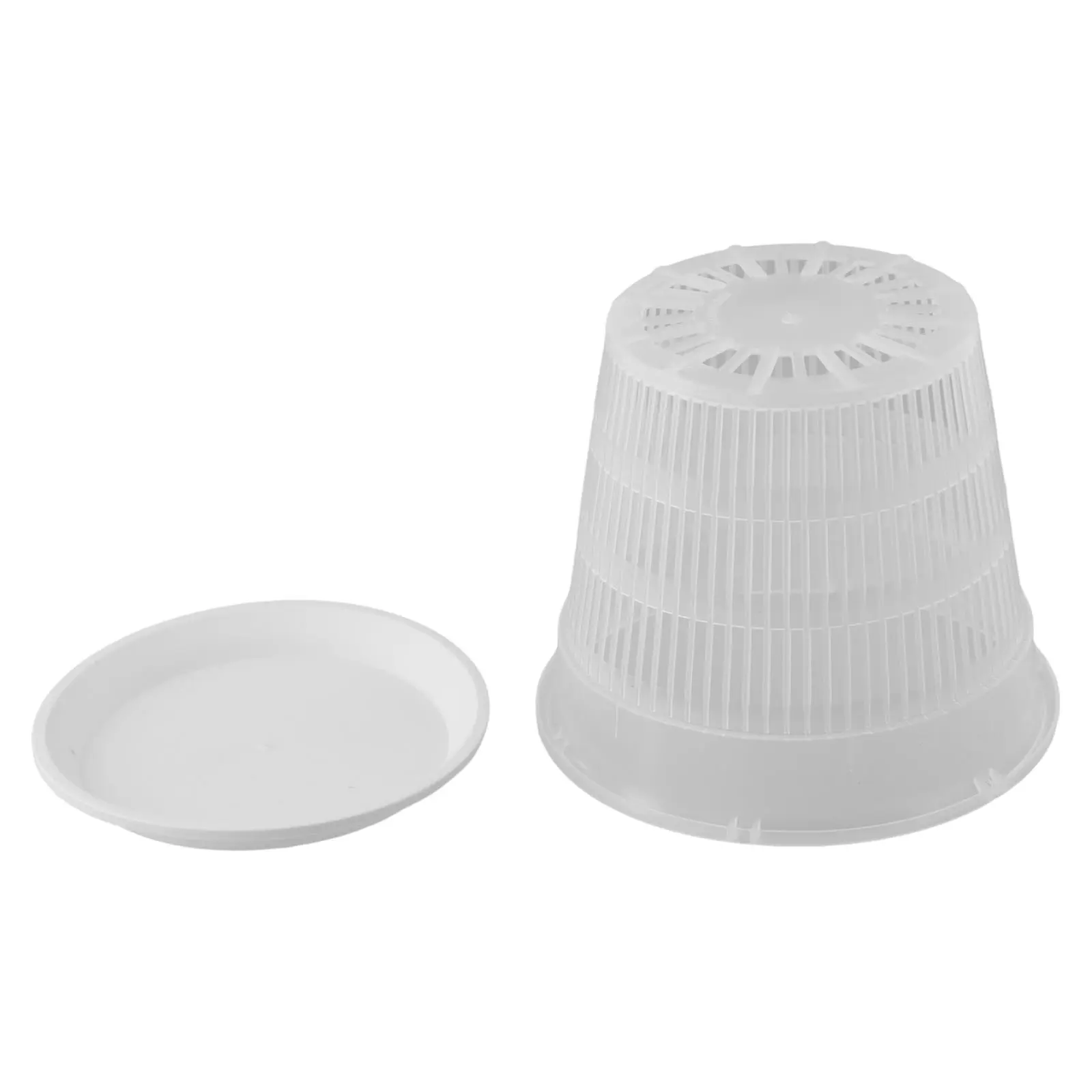 Indoor Planting Orchid Pot Drainage Holes Saucers Included Stable Pots Good Internal Air Circulation Modern Design
