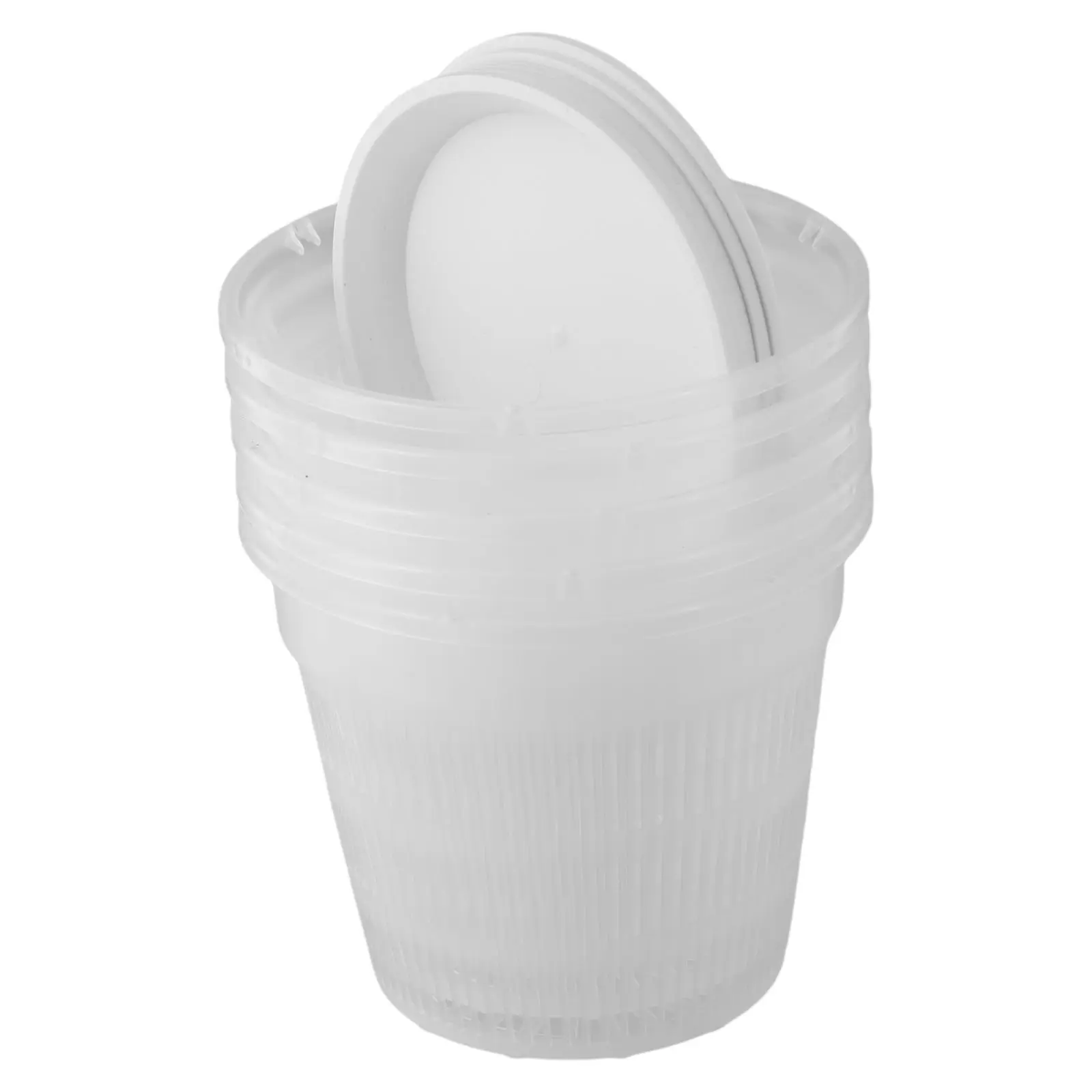 Indoor Planting Orchid Pot Drainage Holes Saucers Included Stable Pots Good Internal Air Circulation Modern Design