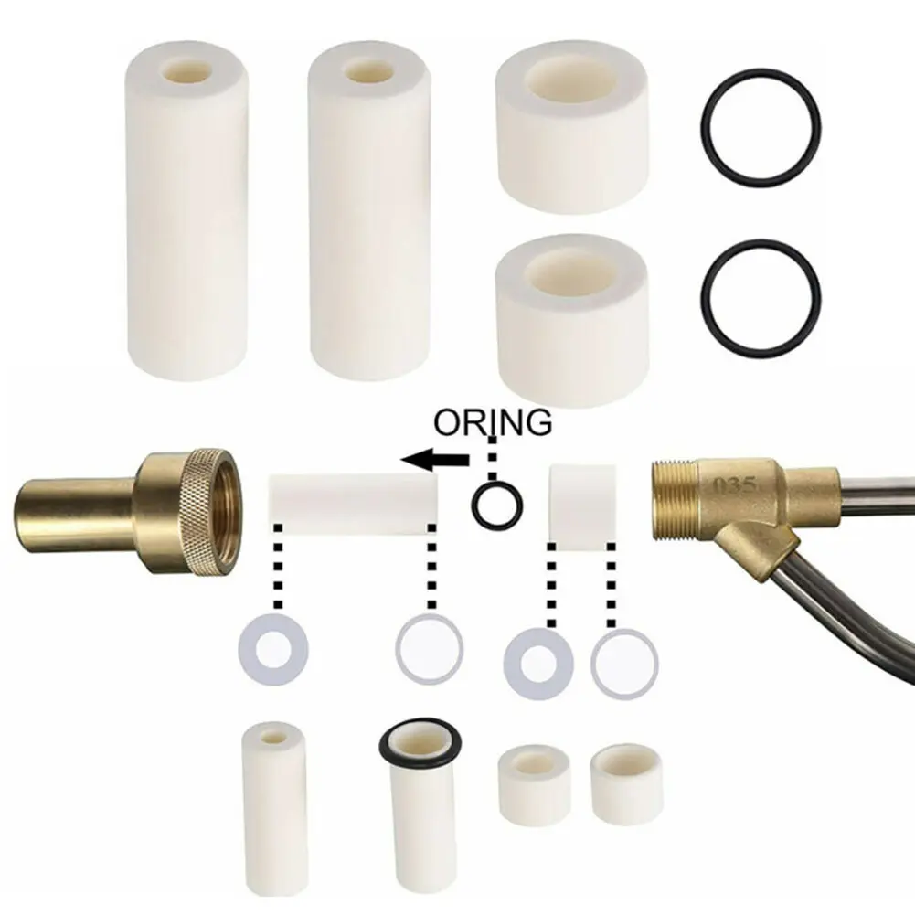 Replacement Nozzle Practical 5000 PSI Attachments Equipment For Graffiti Paint High Pressure Sand Sandblasting