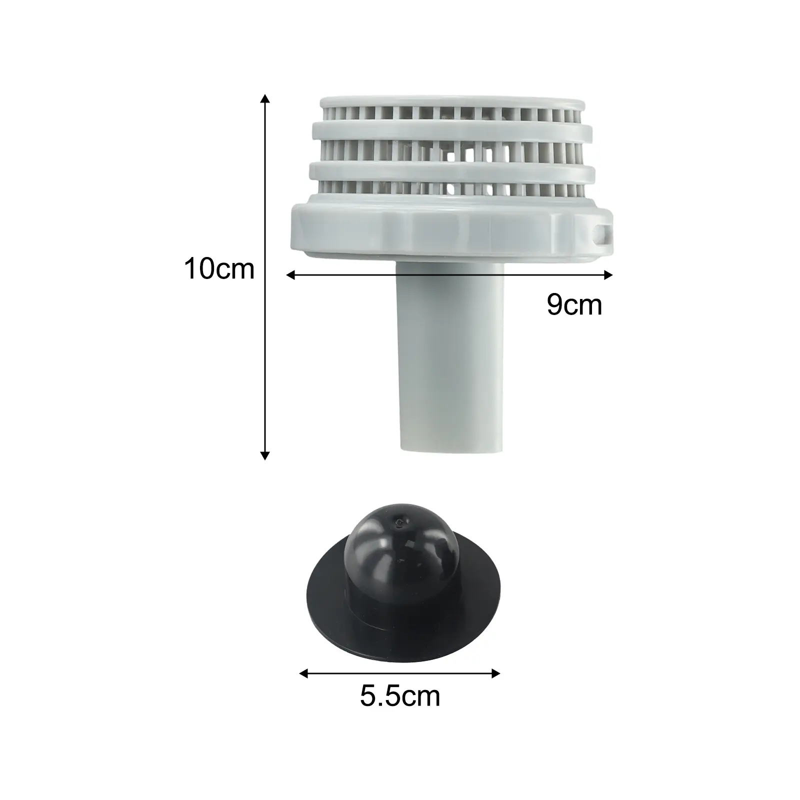 For Intex Pools For Summer Escape Replacement Parts Kit Pool Pump Inlet 12*10*9cm Strainer Hose For Swimming Pools
