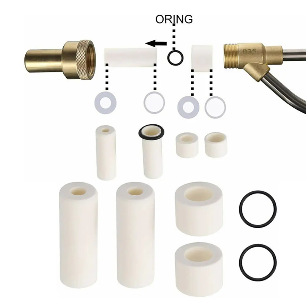 Replacement Nozzle Practical 5000 PSI Attachments Equipment For Graffiti Paint High Pressure Sand Sandblasting
