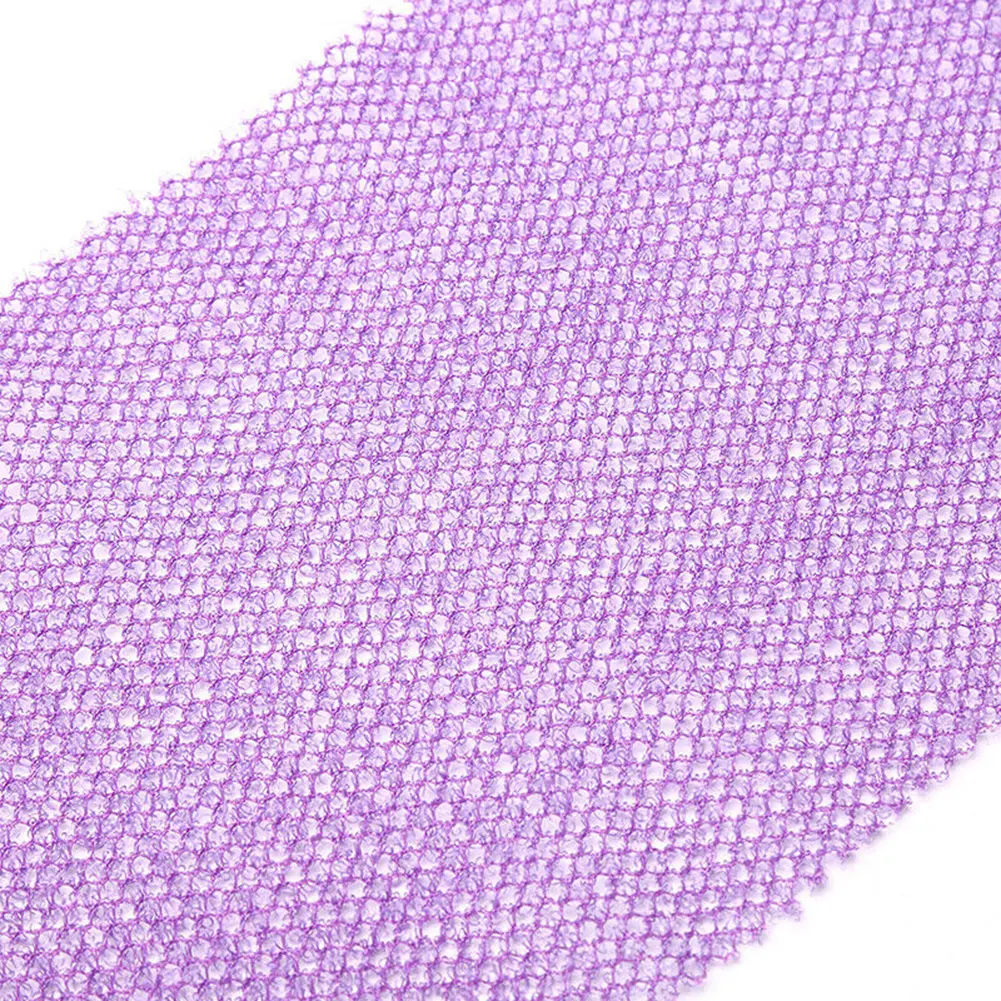 Home African Net Sponges Bathing Blue Wash Body Clean Coffee Exfoliating Nylon Purple Scrubbing Shower Scrubber
