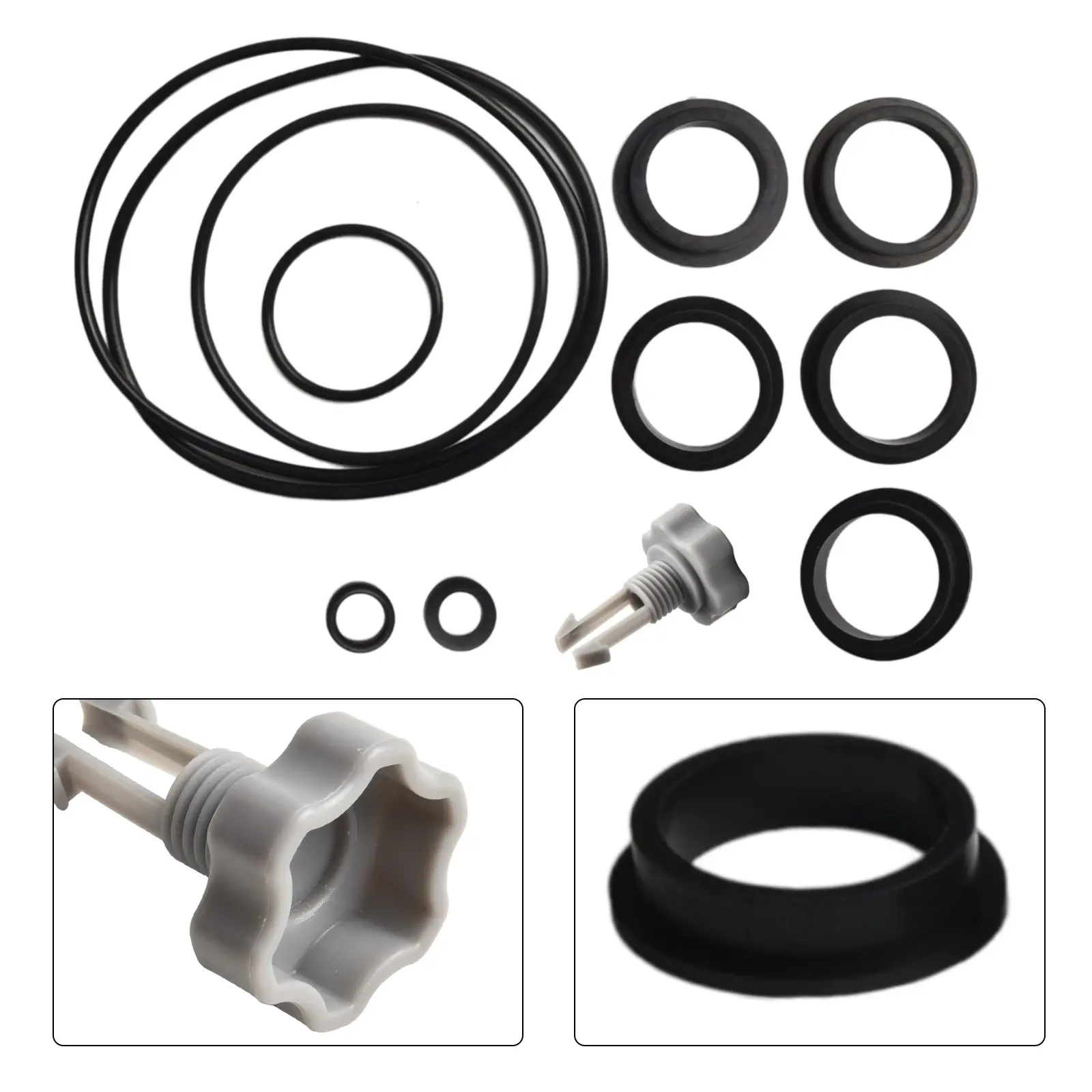 Efficient Leak Prevention with Air Release Valve and O Rings Seal Gasket Set for Intex Sand Filter Pump Maintenance