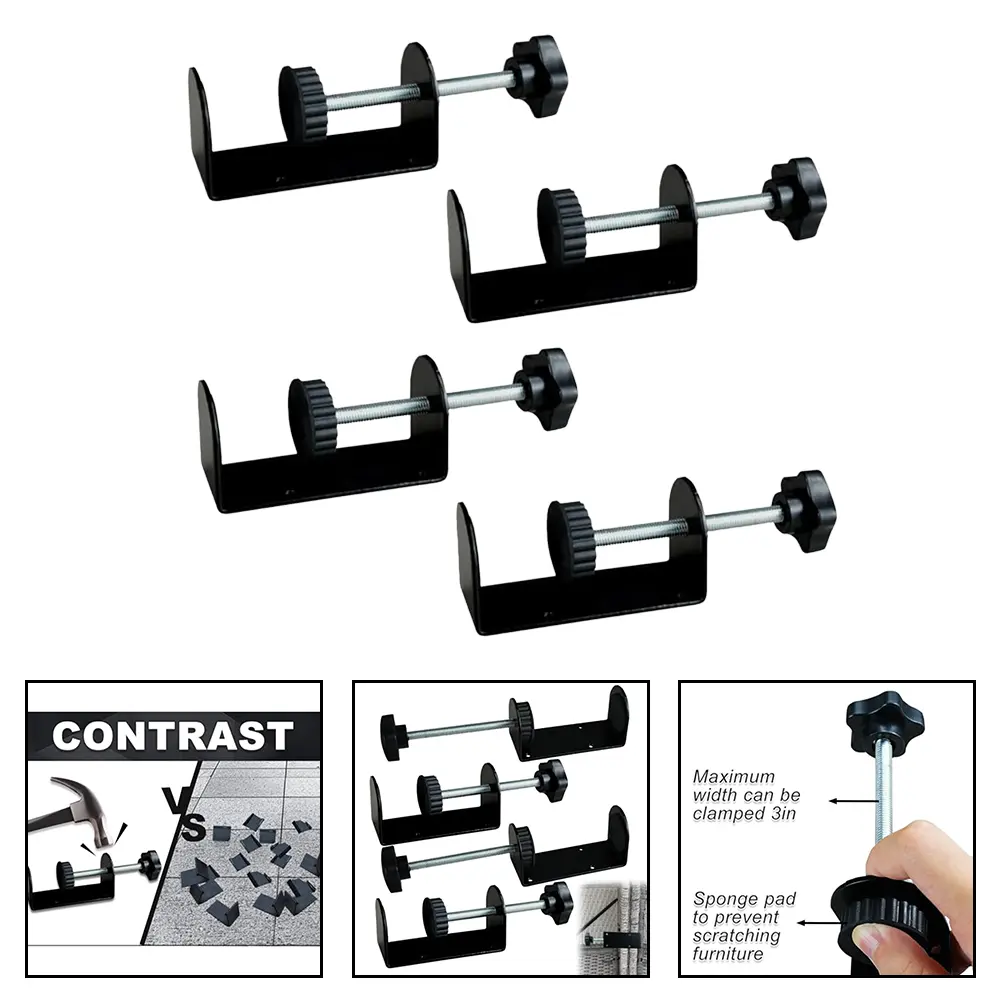 4 Sets Patio Furniture Clips Adjustable Sectional Couch Sofa Funiture Clamps High-selling Tool Accessories For Home Gardening