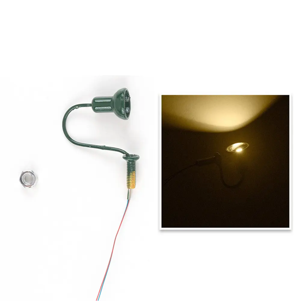 Lamp Model Lamp 3V/12V ABS + Metal High Quality LED Street Light Lamp Model Light*5 Model Railway Street Light