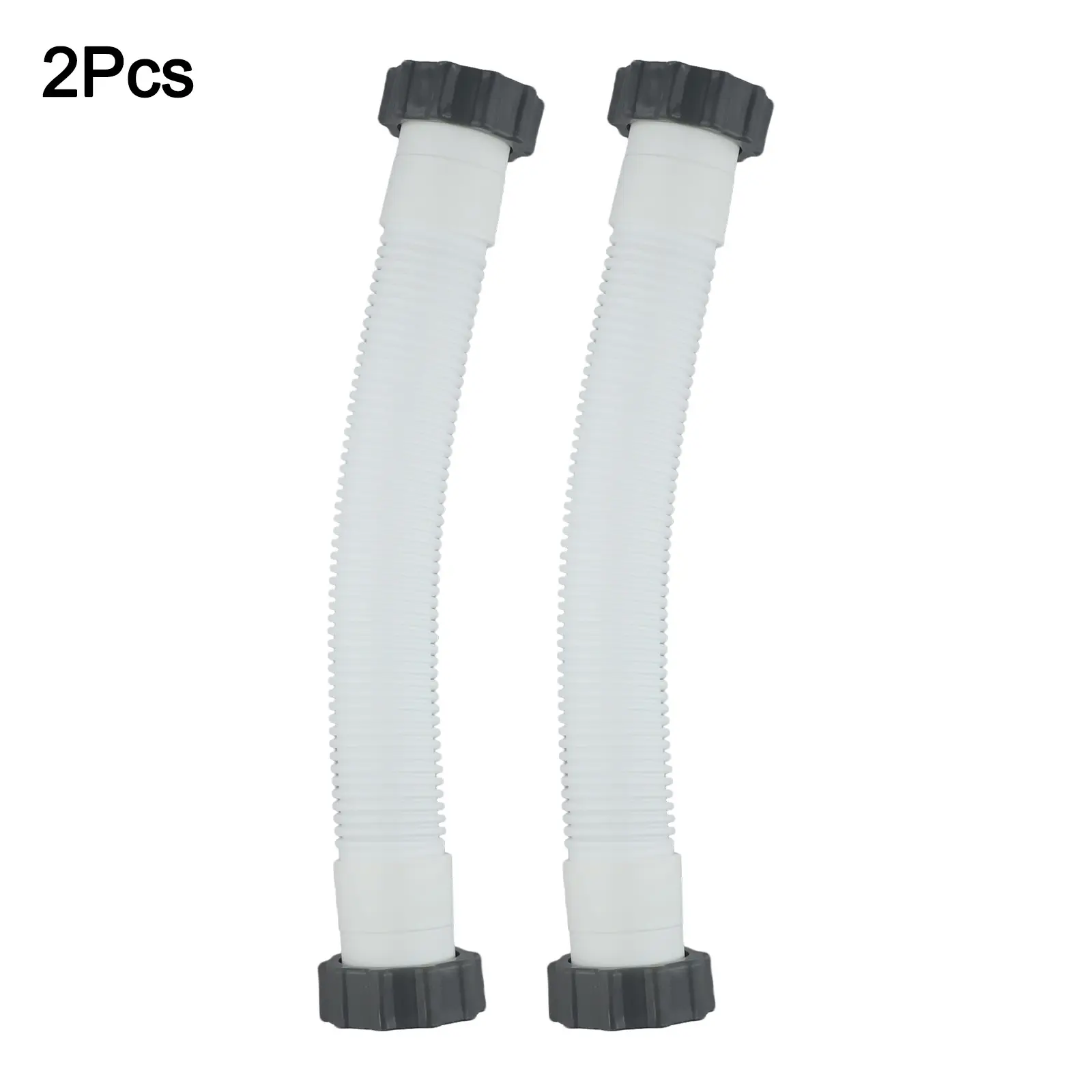 16 Inch Pool Hose 11535 Compatible with For Intex Sand Filter Pumps with Leak Proof Flexible Polyethylene and Nut Fittings
