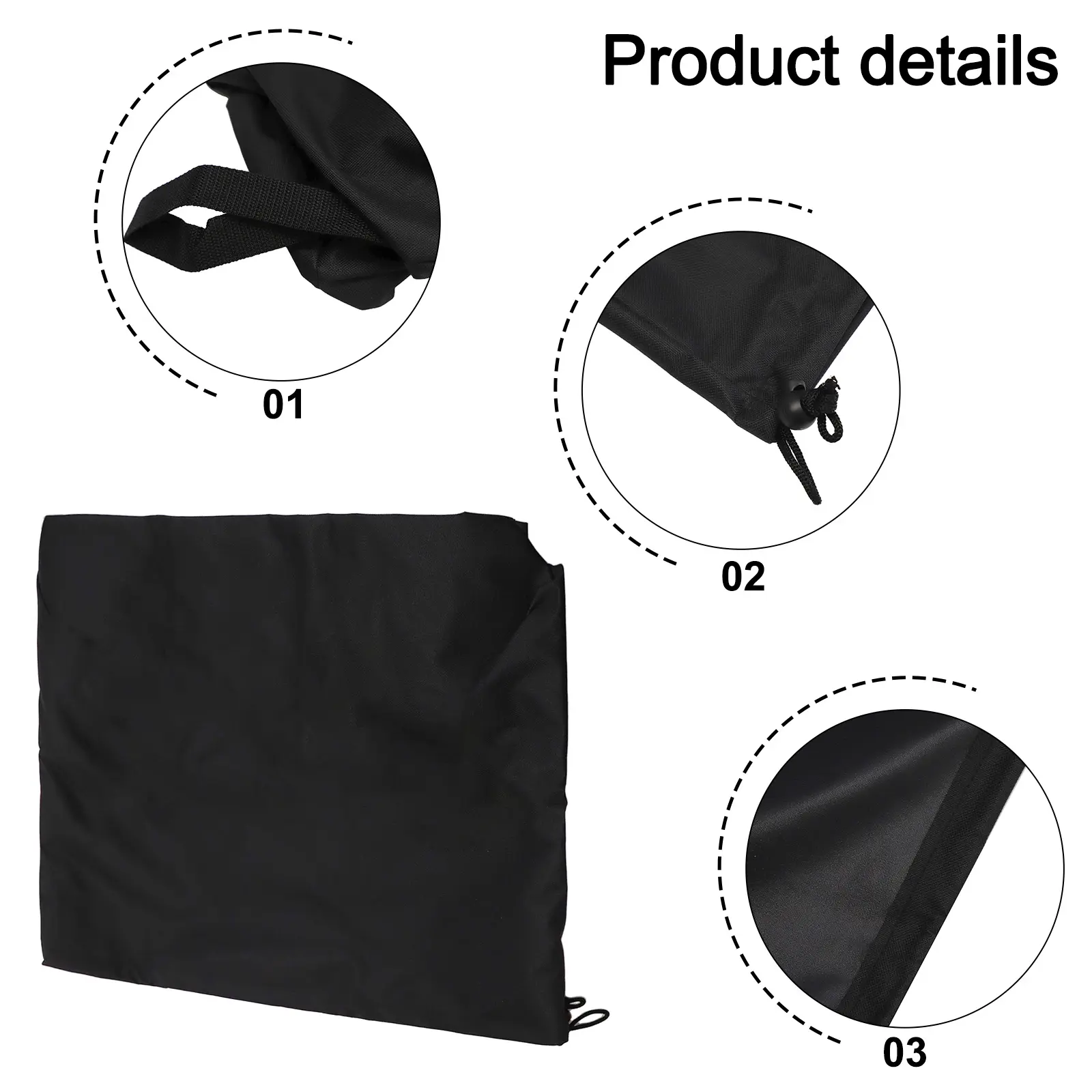 For 15x15 Heat Presses Polyester Cloth Cover Workshop Storage 22.4x17.7x16.5inch Easy Maintenance Protective Cover